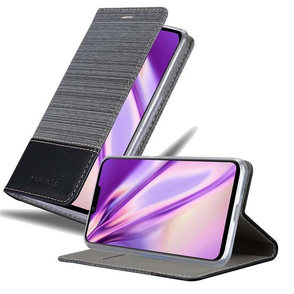 Cadorabo Handyhülle für LG G8 Hülle LG G8, Klappbare Handy Schutzhülle - Hülle - mit Standfunktion und Kartenfach