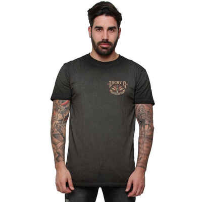 Lucky 13 T-Shirt Lucky 13 Herren T-Shirt Amped