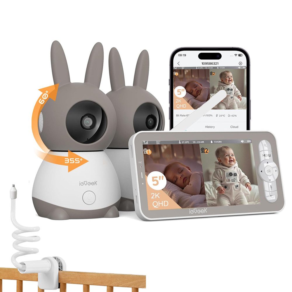 TWUFY 2-Kamera Babyphone