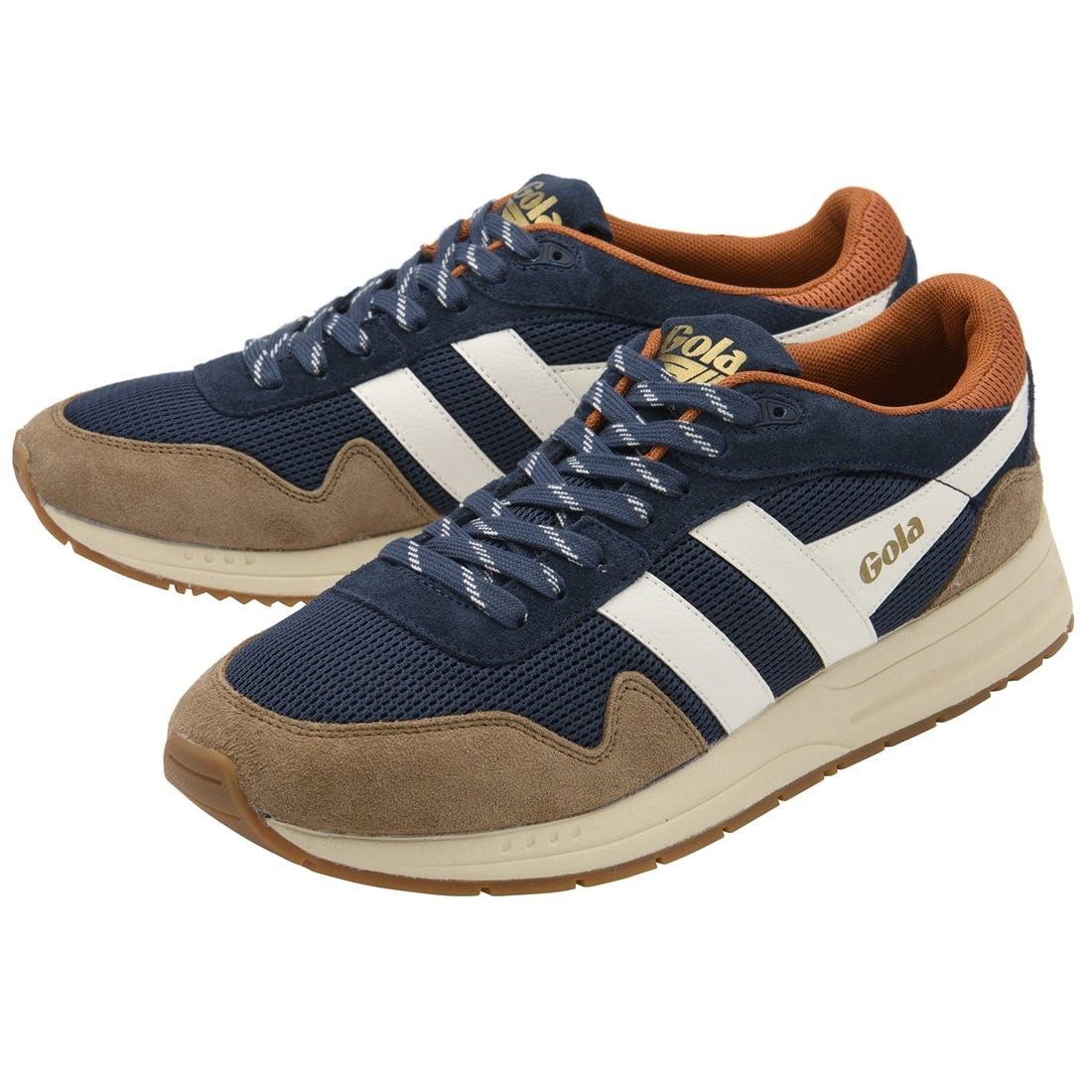 Gola Delta 2026 navyblau/tobacco/offwhite Herren Sneaker