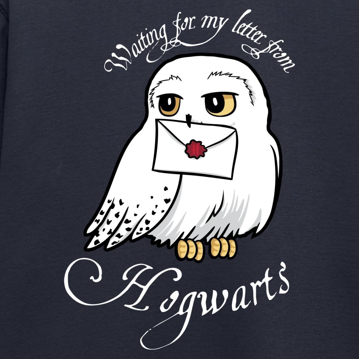 Spreadshirt Sweatshirt Harry Potter Hedwig Brief Kinder Premium Pullover (1-tlg) – Bild 2 von 5