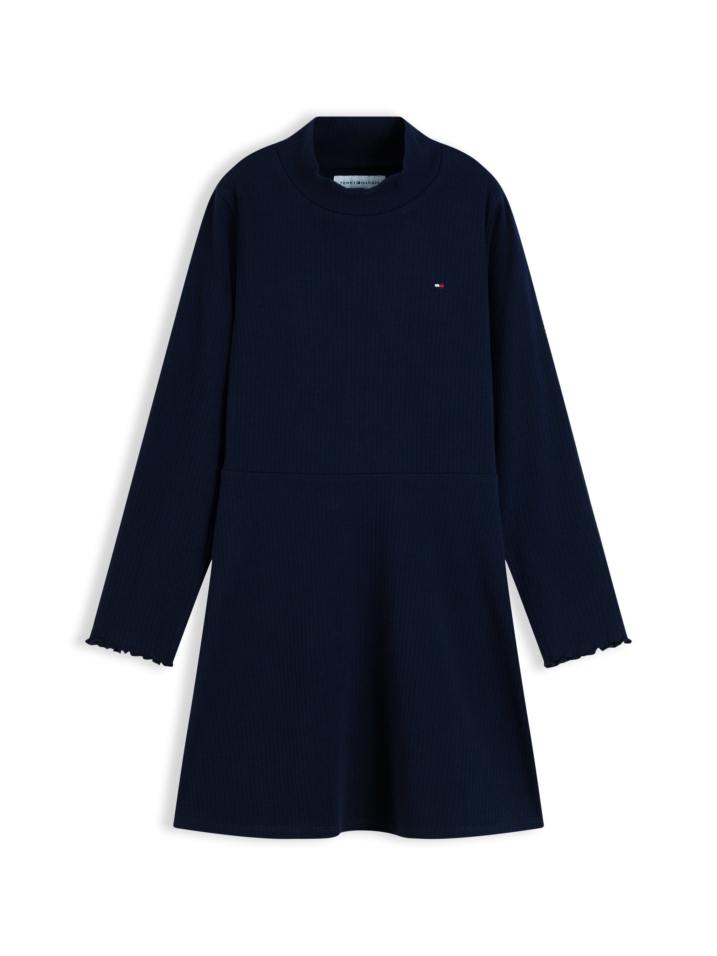 Tommy Hilfiger Skaterkleid Stehkragen, Regular Fit, Kinder bis 16 Jahre – Bild 5 von 5
