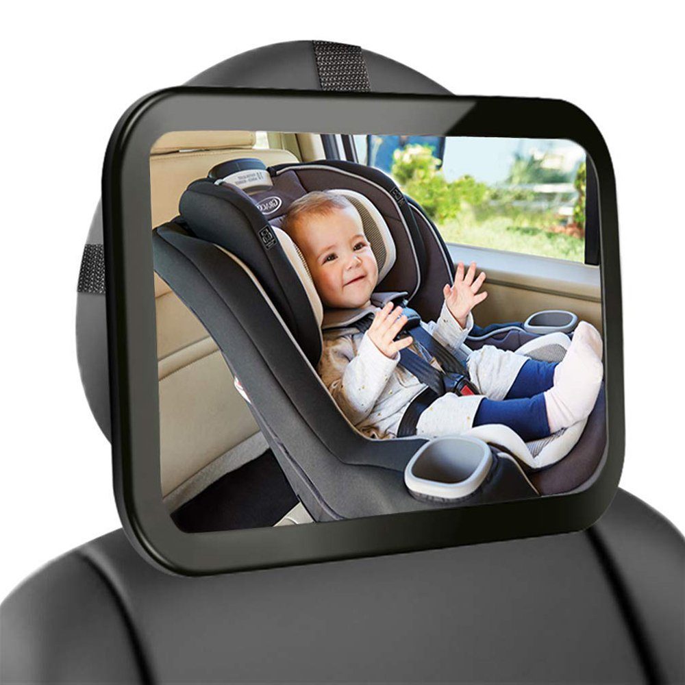 Spiegel Auto Baby, 2023 Neu Rückspiegel Baby Auto Mit Clips,Acryl Spiegel,  360°