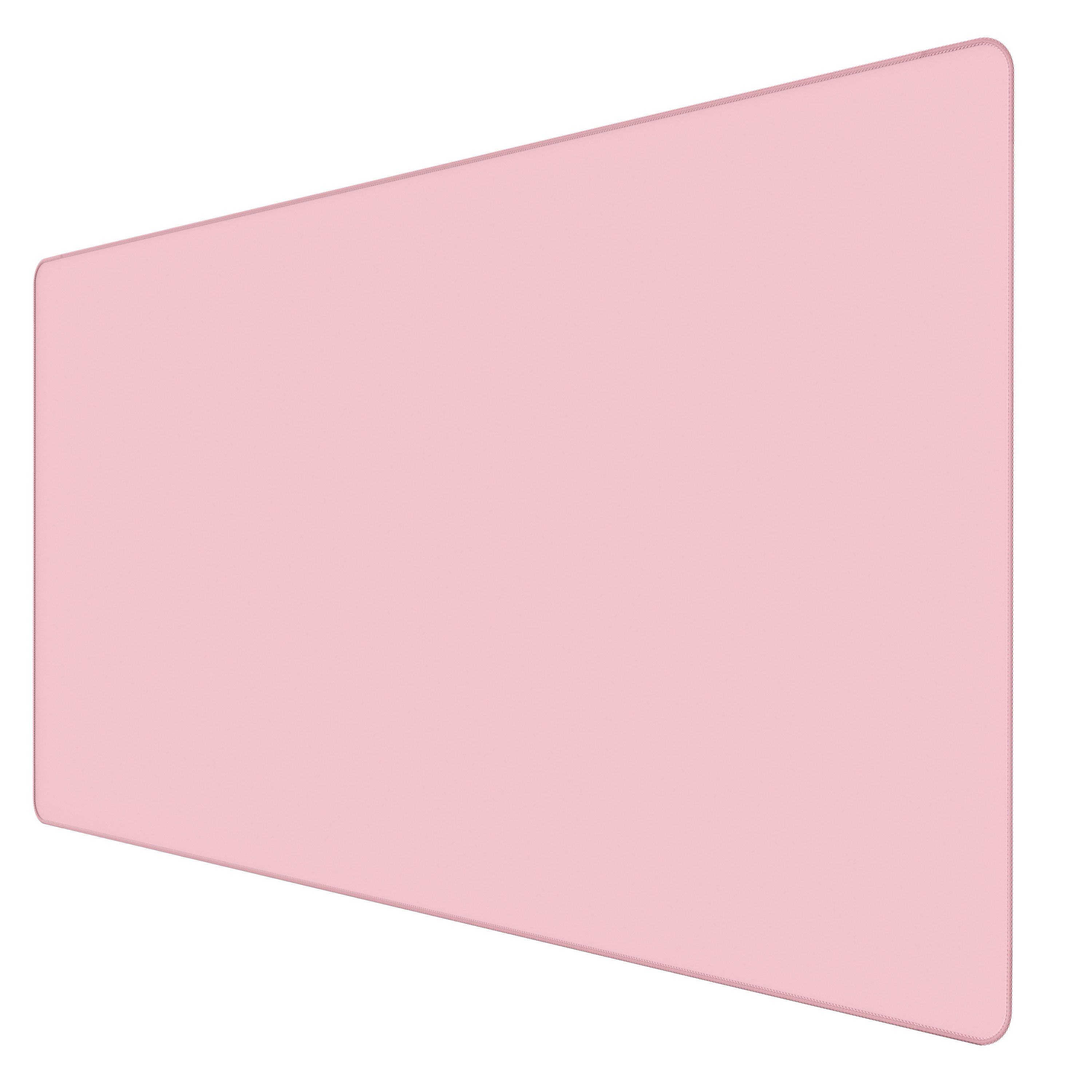 Titanwolf Gaming Mauspad XXXL Speed Mousepad 1200 x 600 x 3 mm, große Schreibtischauflage, rutschfest, abwaschbar, Geschwindigkeit, Präzision, rosa