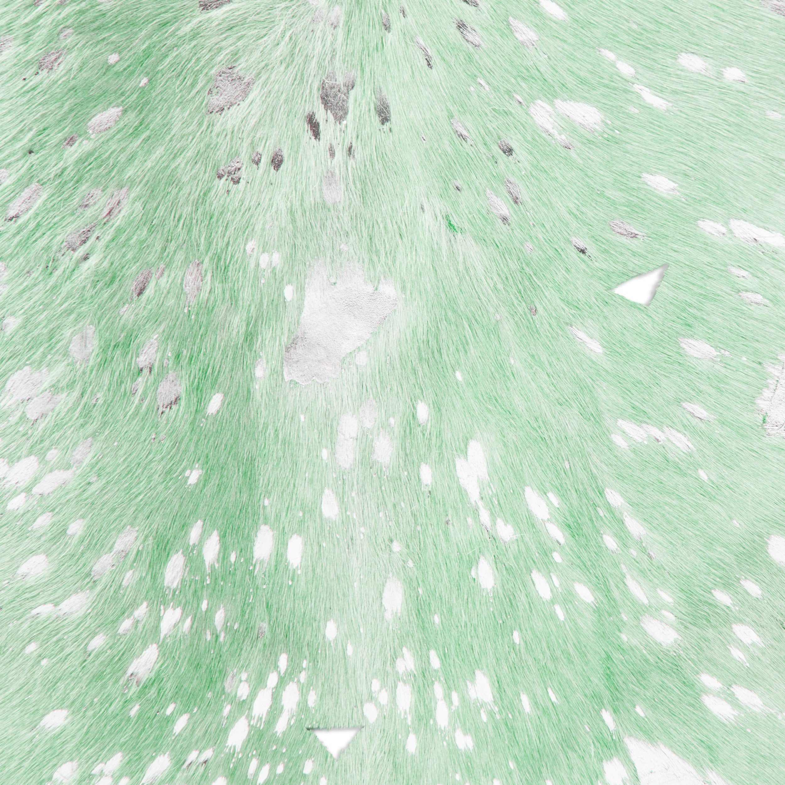 Kayoom Teppich Fly 110, rechteckig, Höhe: 3 mm, aus Rindsleder, stilvolle luxuriöse Akzente, Fußbodenheizung geeignet