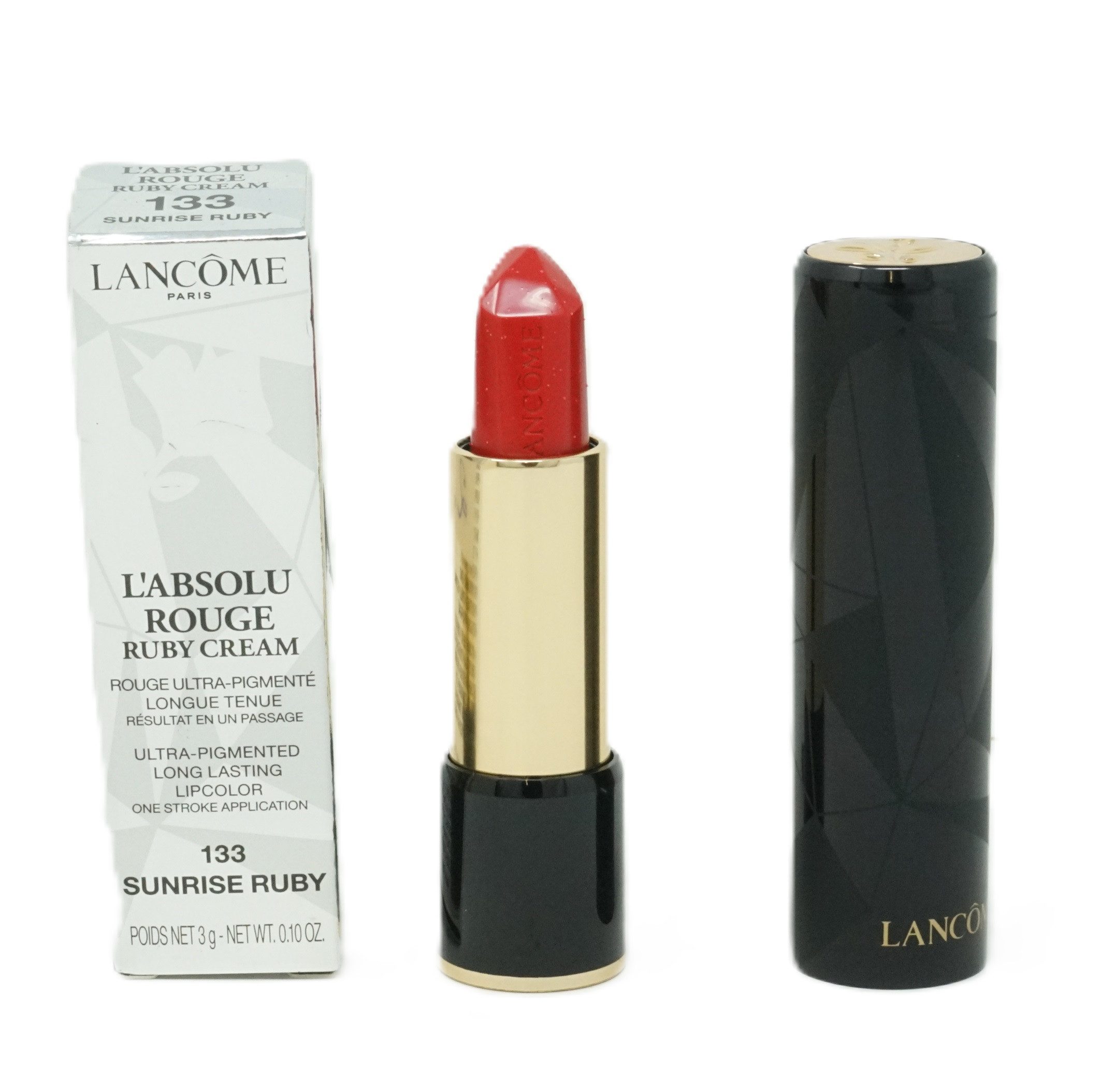 LANCOME Lippenstift Lancome L'Absolu Rouge Ruby Cream Long Lasting Lippenstift 3g 133