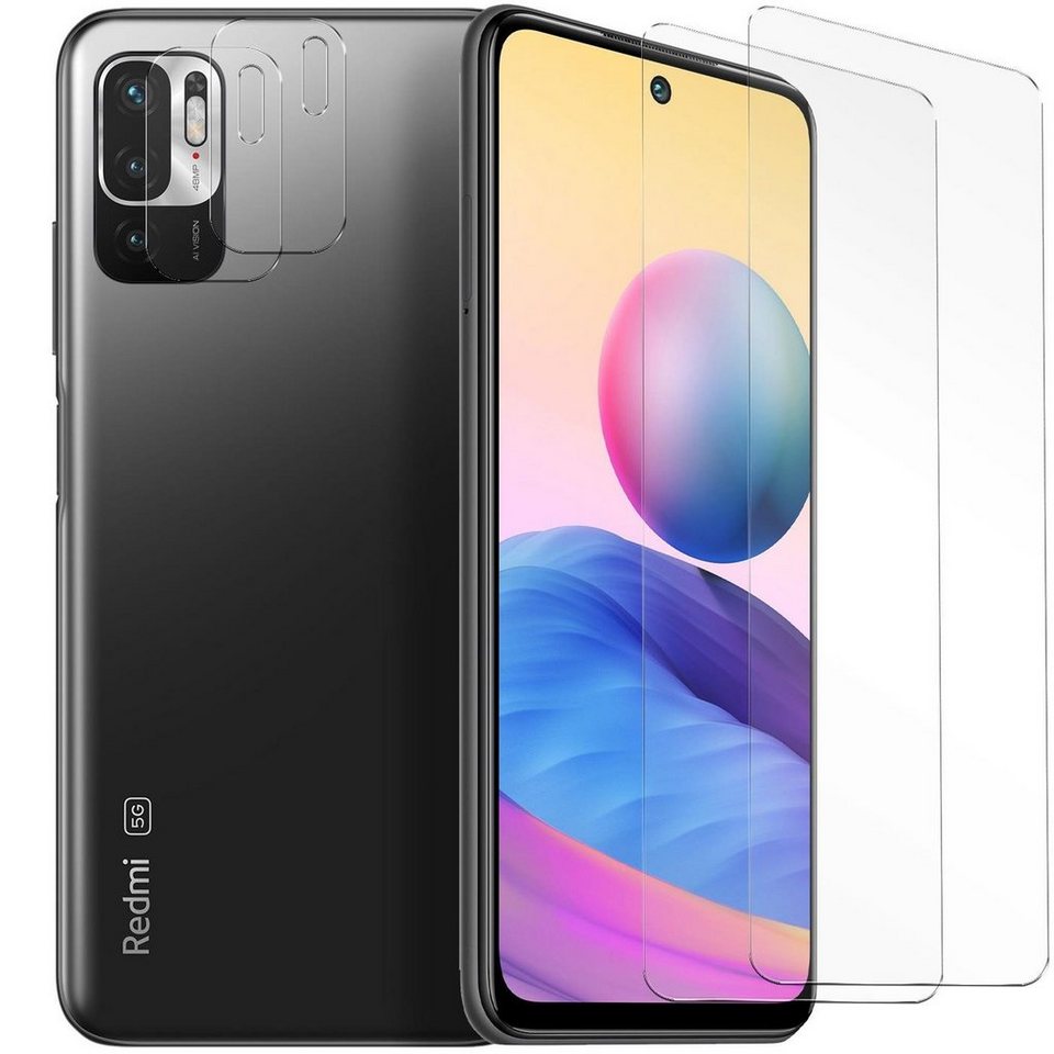 Xiaomi Redmi Note 10 Pro Schutzfolie Ab Werk CoolGadget Schutzfolie Panzerfolie für Xiaomi Redmi Note 10 5G, (Spar