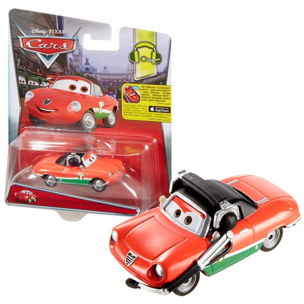 Disney Cars Spielzeug-Rennwagen Auswahl Fahrzeuge Disney Cars Die Cast 1:55 Auto Mattel Giuseppe Motorosi