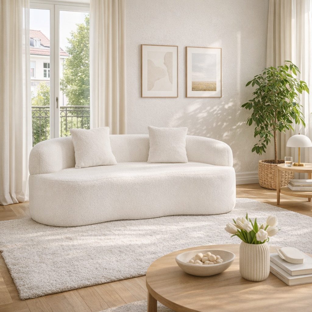 GLP Sofa Bodensofa, Einzelstück, Kompressionssofa, boneless Design, ideal für kleine Räume
