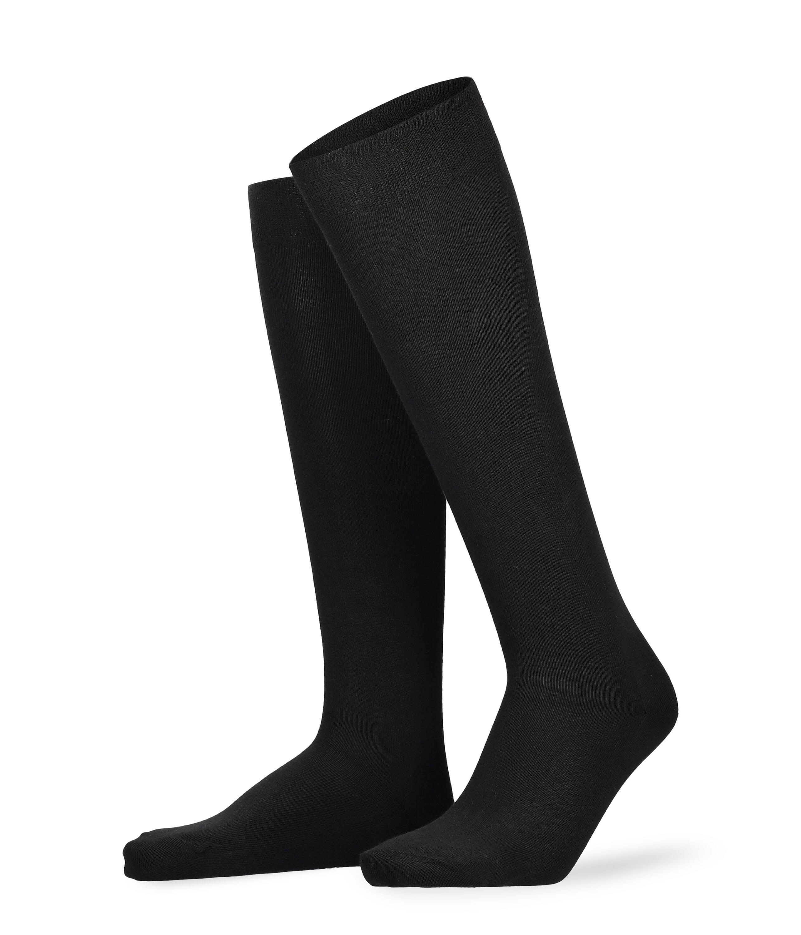 Hudson Kniestrümpfe RELAX COTTON druckfreier Relax-Komfortbund
