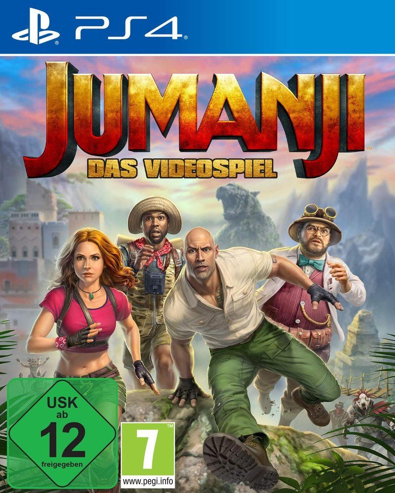 Jumanji Das Videospiel PS4-Spiel