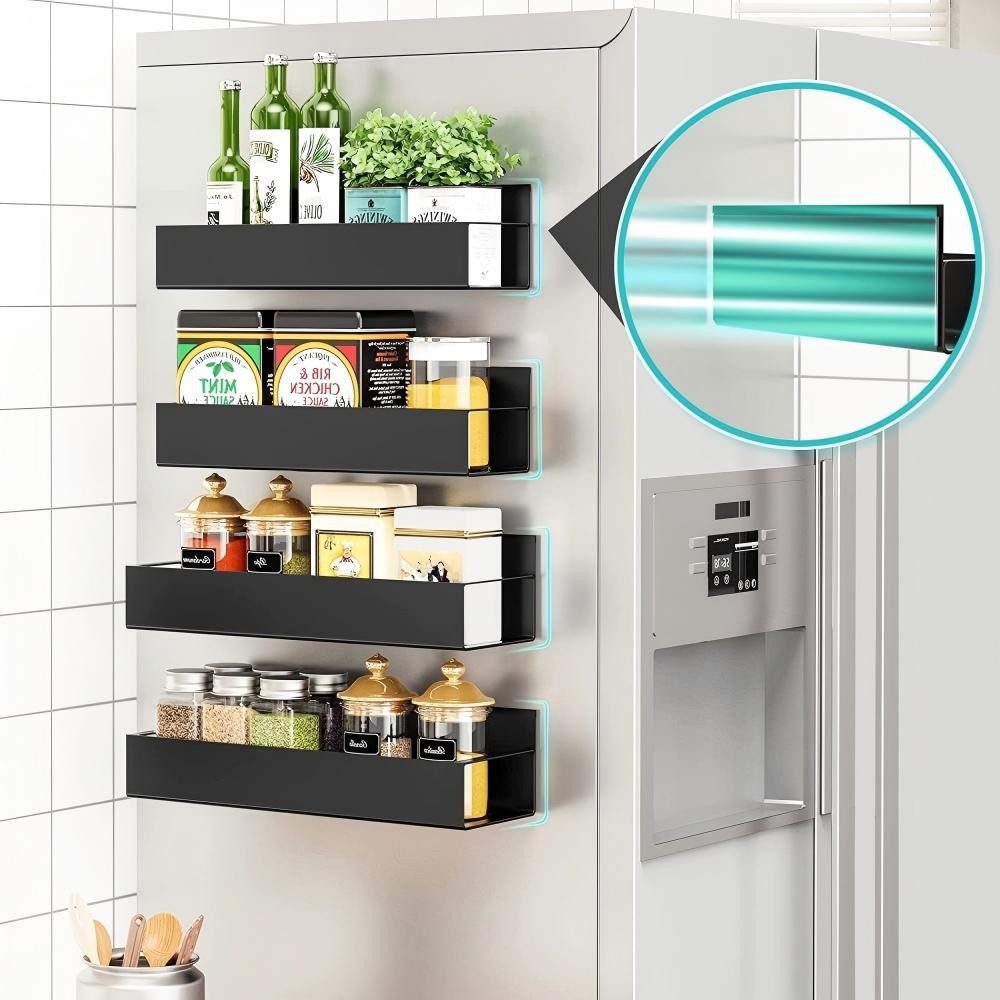 Toomoke Gewürzregal Gewürzregal Magnetisches Gewürzregal für Kühlschrank, M günstig online kaufen