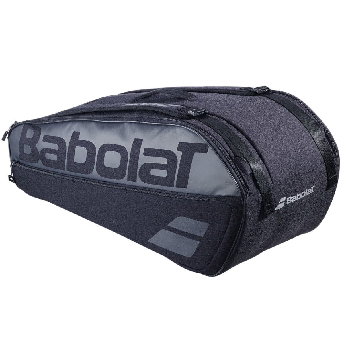 Babolat Sporttasche Tennis-Racketbag Court L (Schlägertasche, 2 Hauptfächer) 2025 schwarz