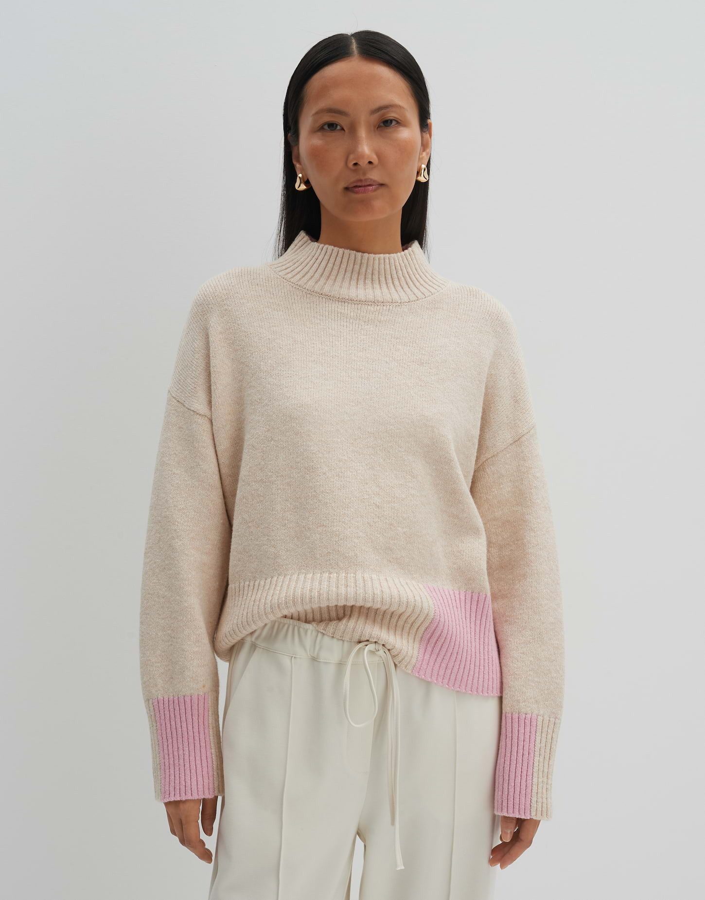 Strickpullover Strickpullover TOMIE Loose mit Wolle