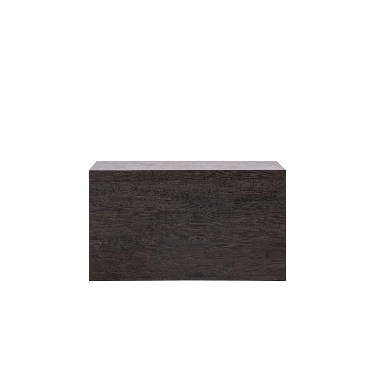 BOURGH Couchtisch YORK Sofa Tisch / Wohnzimmertisch 40x80x60cm - in mokka