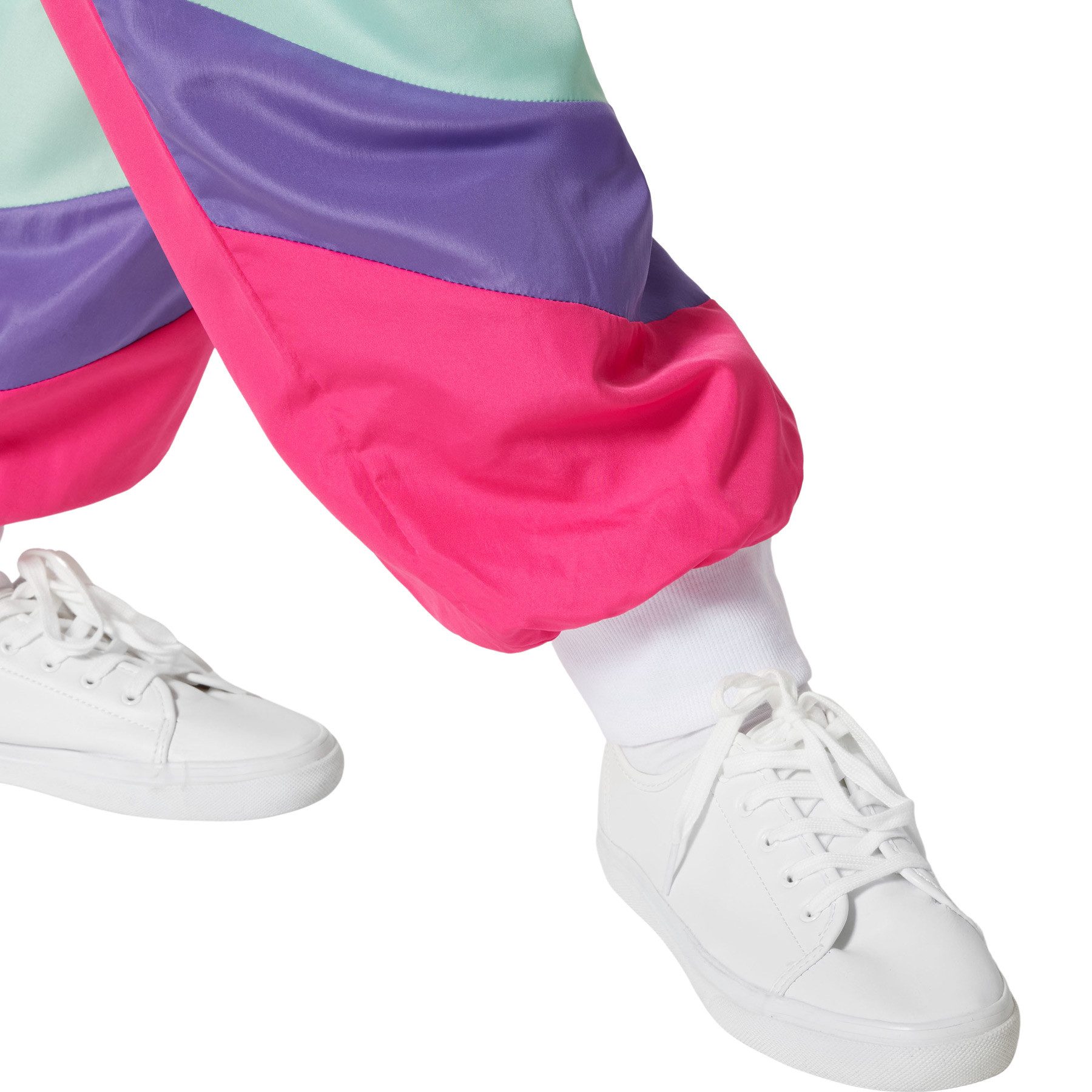 dressforfun Kostüm Damenkostüm, Bunte Jacke und Hose im klassischen Stil der 80er und 90er.