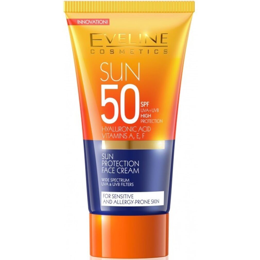 Eveline Cosmetics Selbstbräunungscreme EVELINE Gesichtsbräuner Spf-50