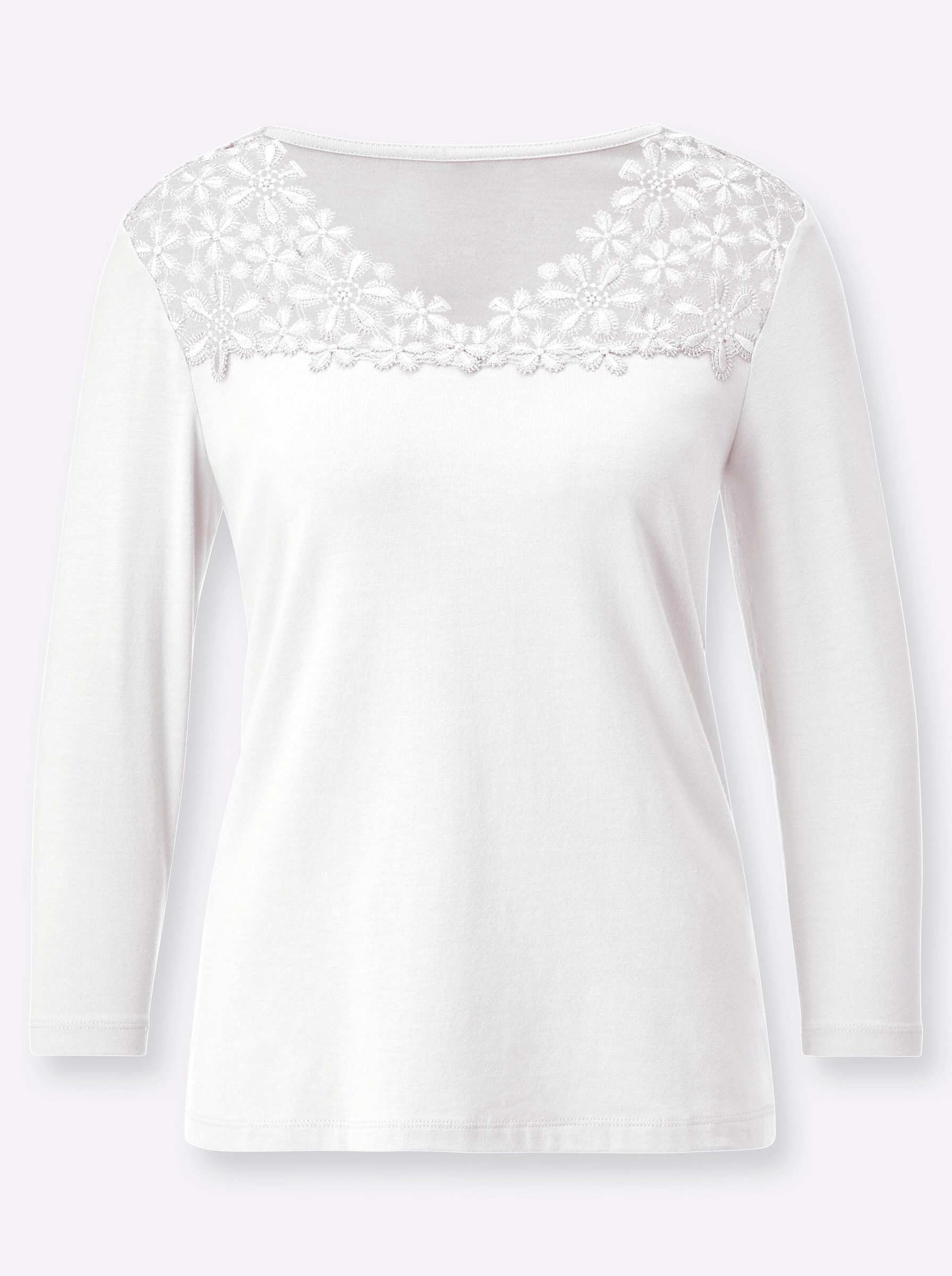 creation L T-Shirt Modal-Mix-Shirt Kurzarm – Bild 4 von 4