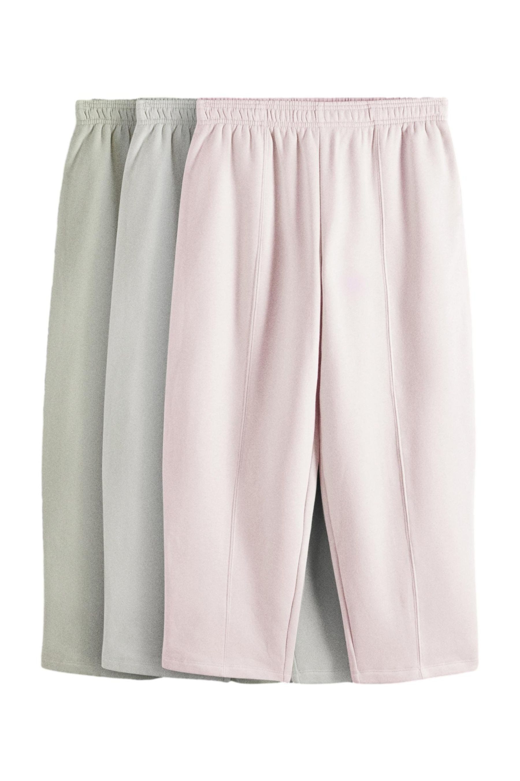 Jogginghose 3er-Pack The Set Jogginghosen mit Barrel-Bein