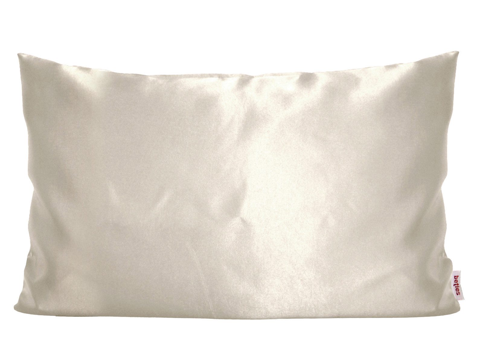 beties Kissenbezug Glanz Satin, (1 Stück), 40x60 cm champagner-beige günstig online kaufen