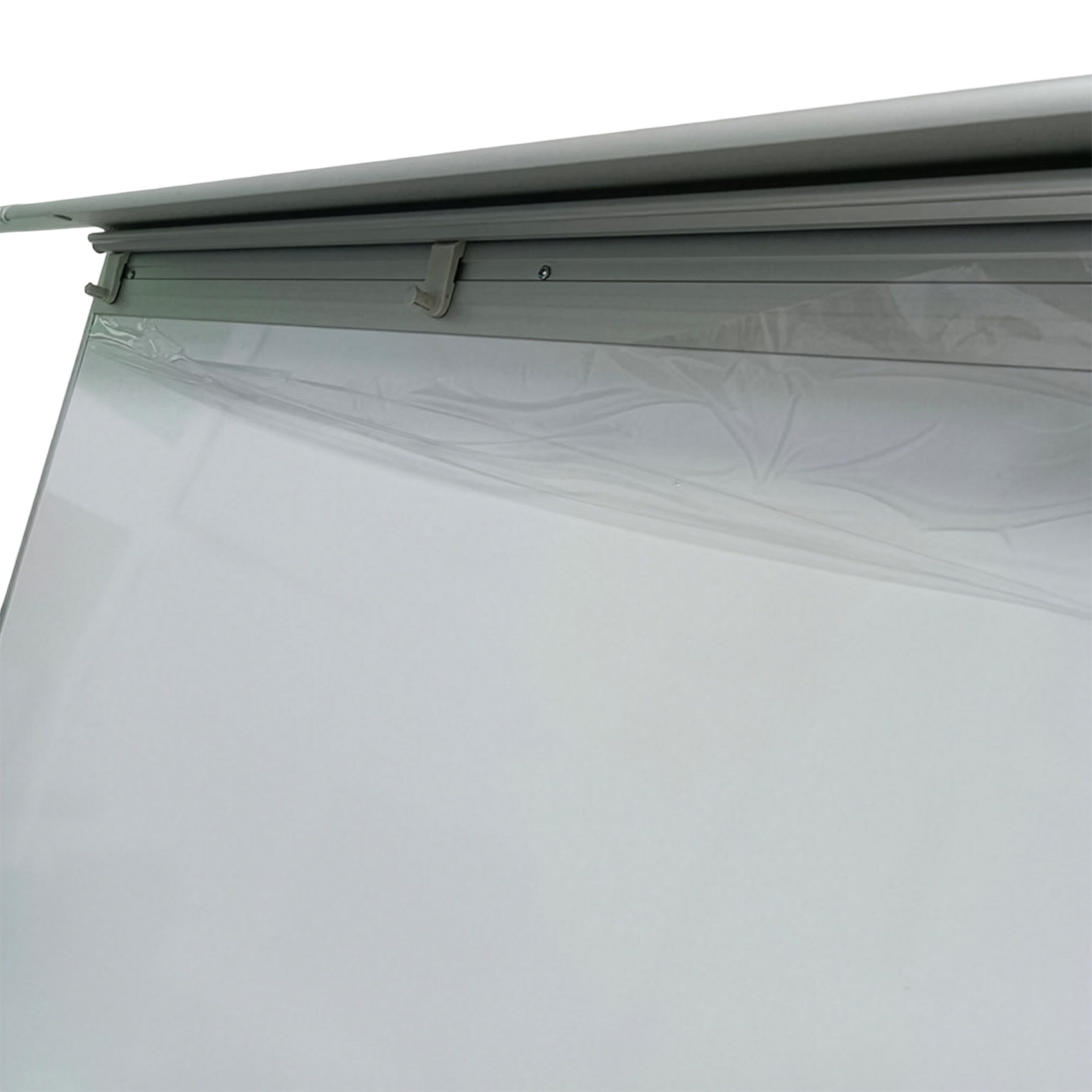relaxdays Magnettafel Flipchart Whiteboard 100x70 cm 2 Arme, weiß