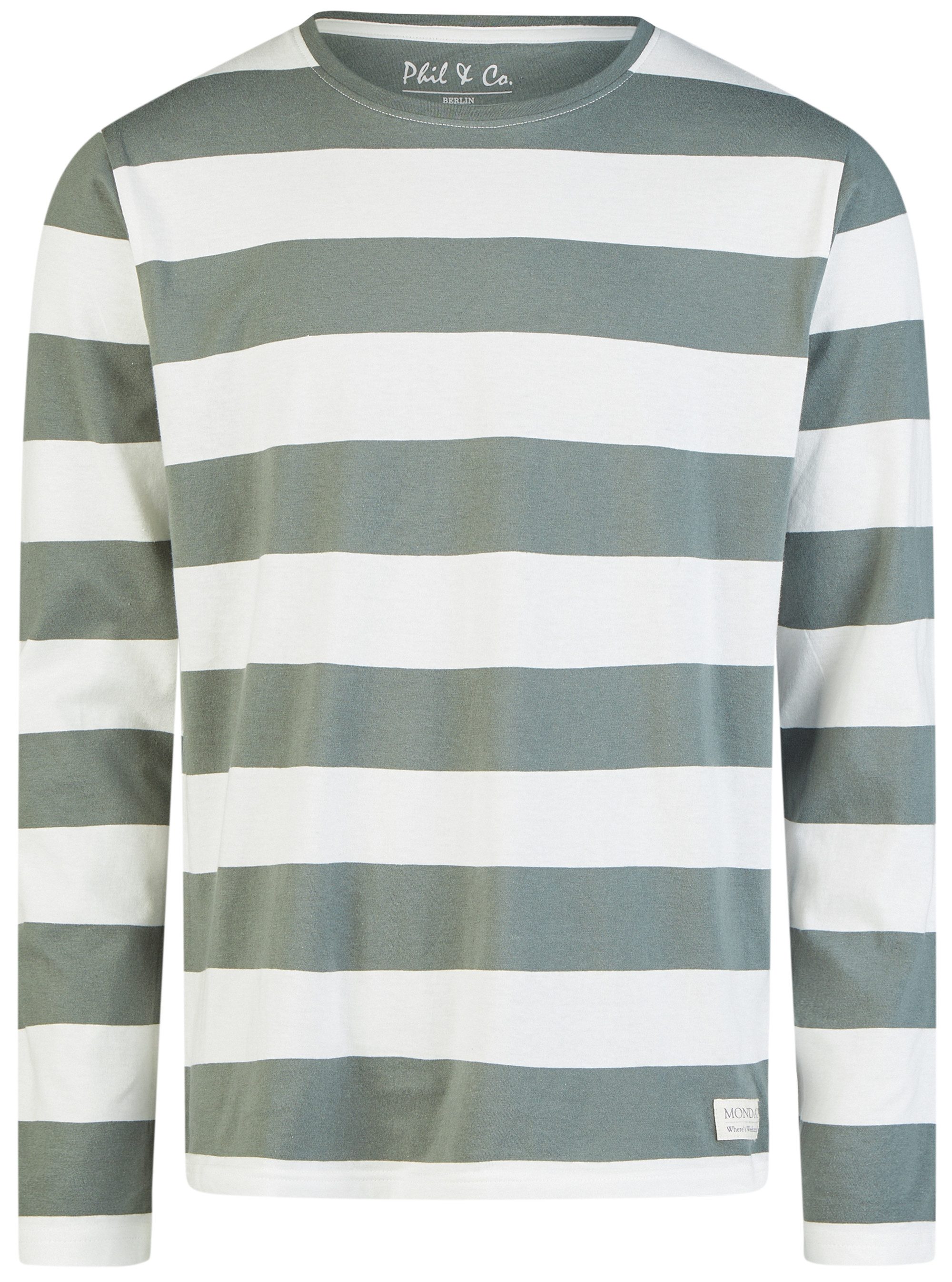 Phil & Co. Pyjamaoberteil Chill Trek (Packung, 1-tlg., 1-teilig) Herren Sch günstig online kaufen