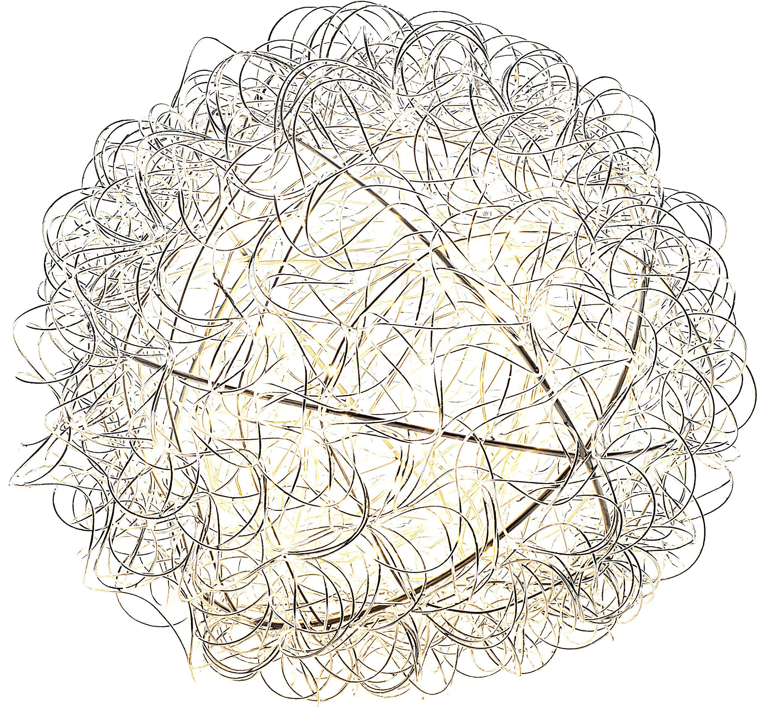 KONSTSMIDE LED Dekolicht LED Drahtball, LED fest integriert, Warmweiß, 80  warm weiße Dioden