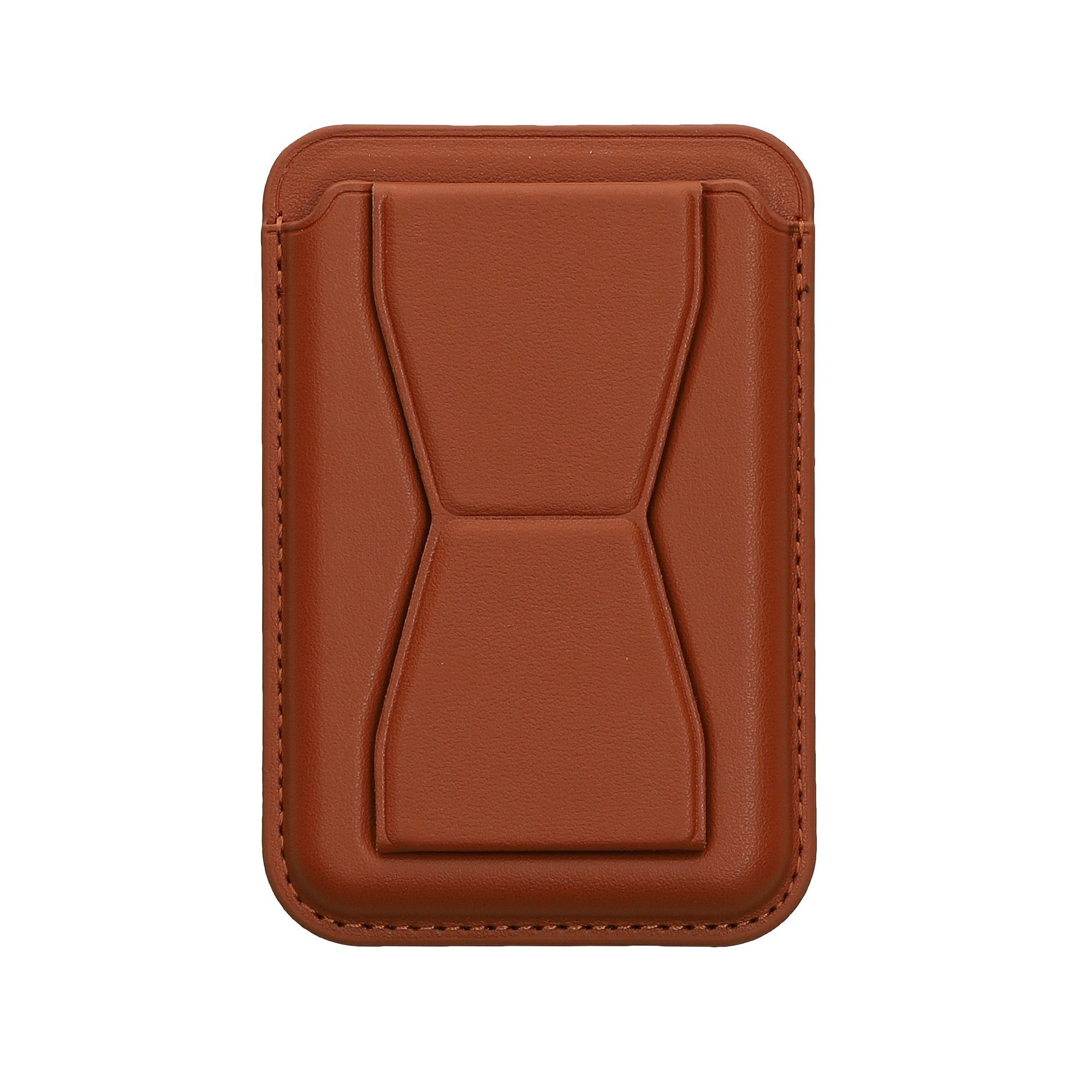 kwmobile Etui Kartenhalter für Smartphones - Kunstleder Halter, Etui 65 x 95 mm - Platz für 2 Karten