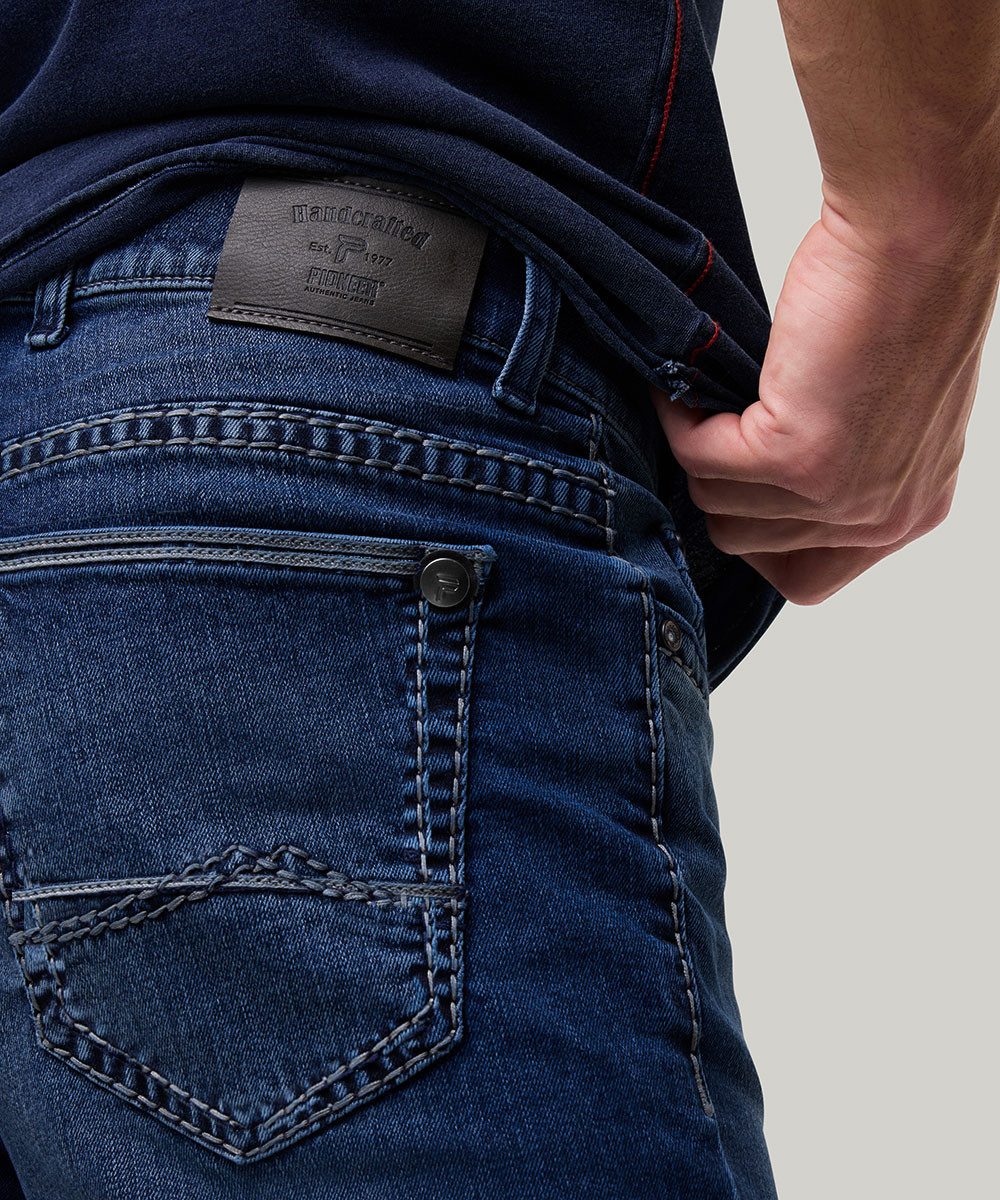 Pioneer Authentic Jeans 5-Pocket-Jeans RANDO - Regular Fit, Handcrafted mit dicken Nähten – Bild 4 von 5