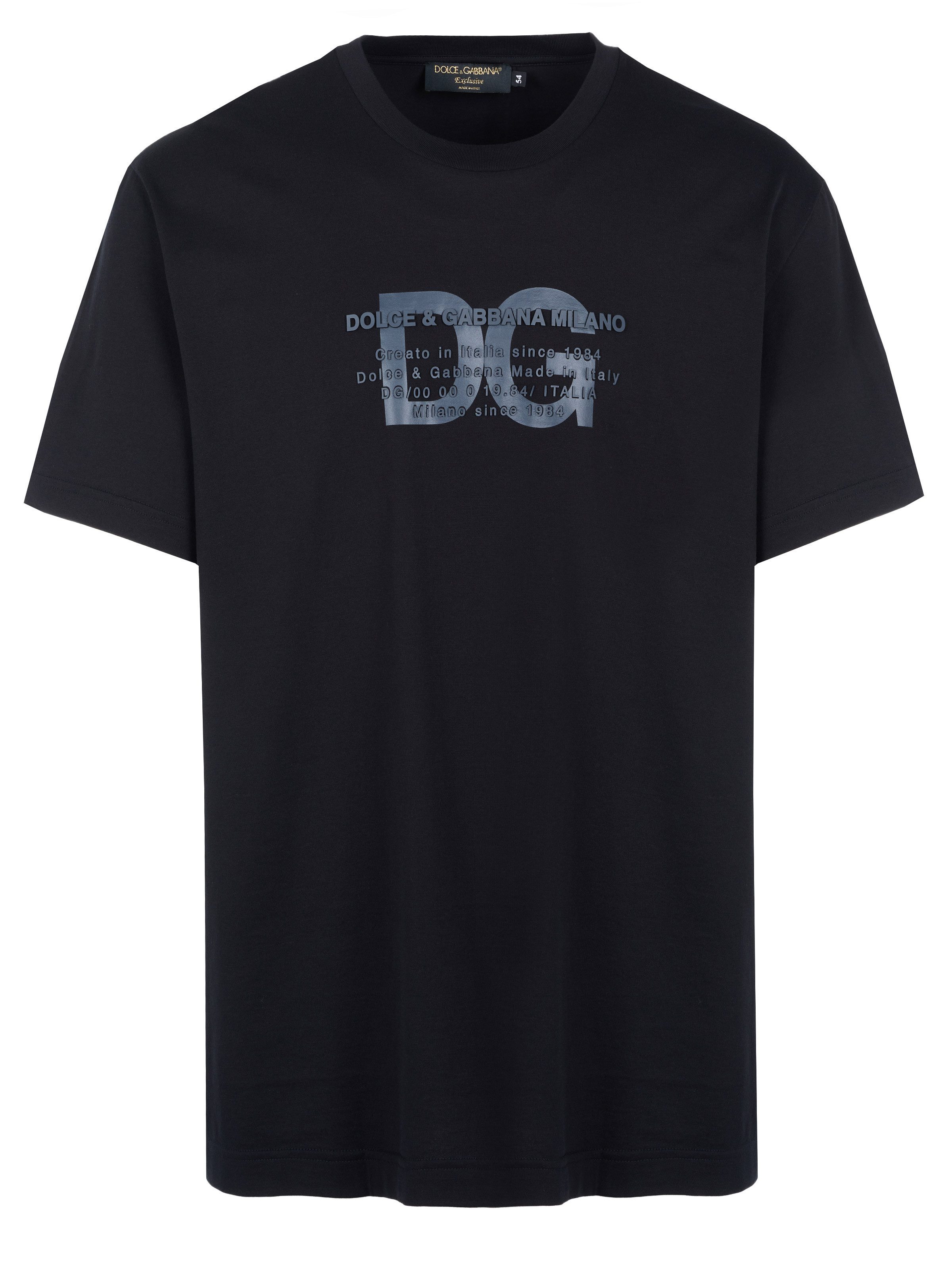 DOLCE & GABBANA T-Shirt Dolce & Gabbana Exclusive t-shirt black