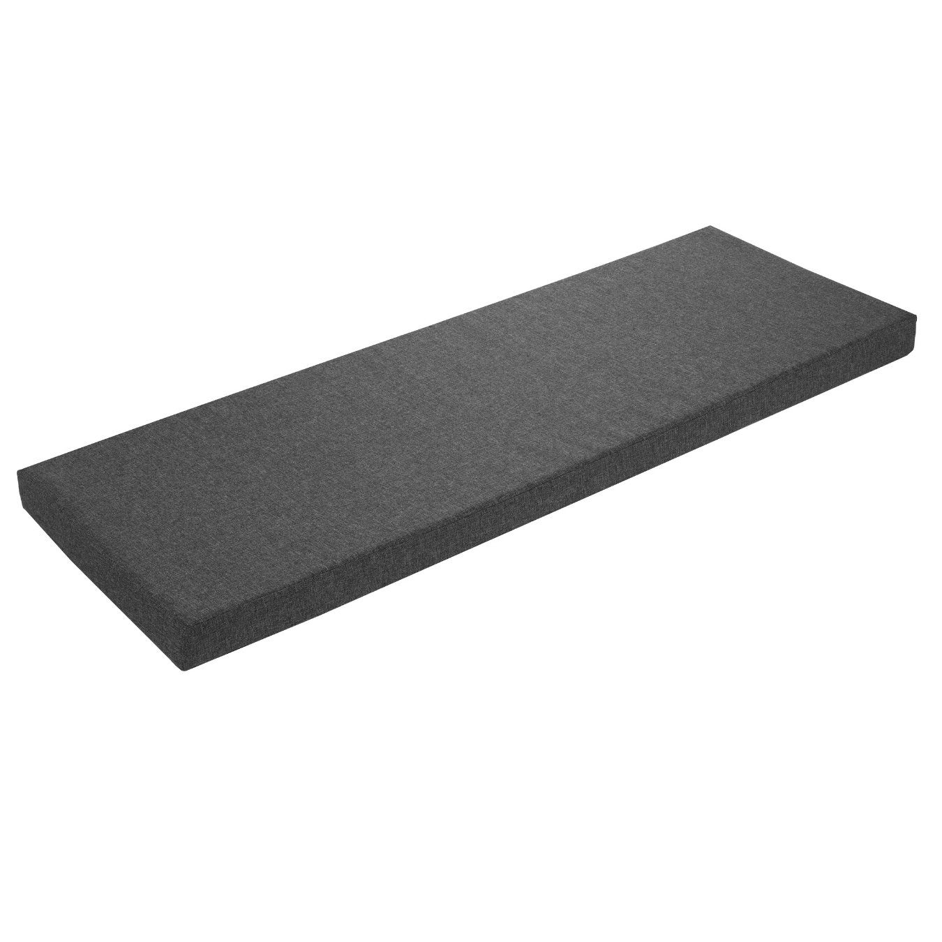 sleepling Bankauflage in 200x40 cm, 150x50 cm und vielen weiteren Größen und Farben, mit Anti-Rutsch Unterseite, aus widerstandsfähigem Sofastoff