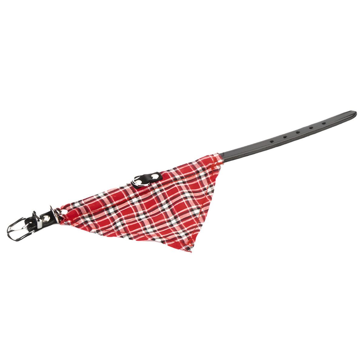 Beeztees Tier-Halstuch Lederhalsband mit Tuch