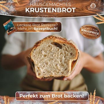 Kaisertal Brotbackform KAISERTAL Brotbackform mit Deckel [inkl. Gärkorb] Gusseisen, gleichmäßige Hitzeverteilung