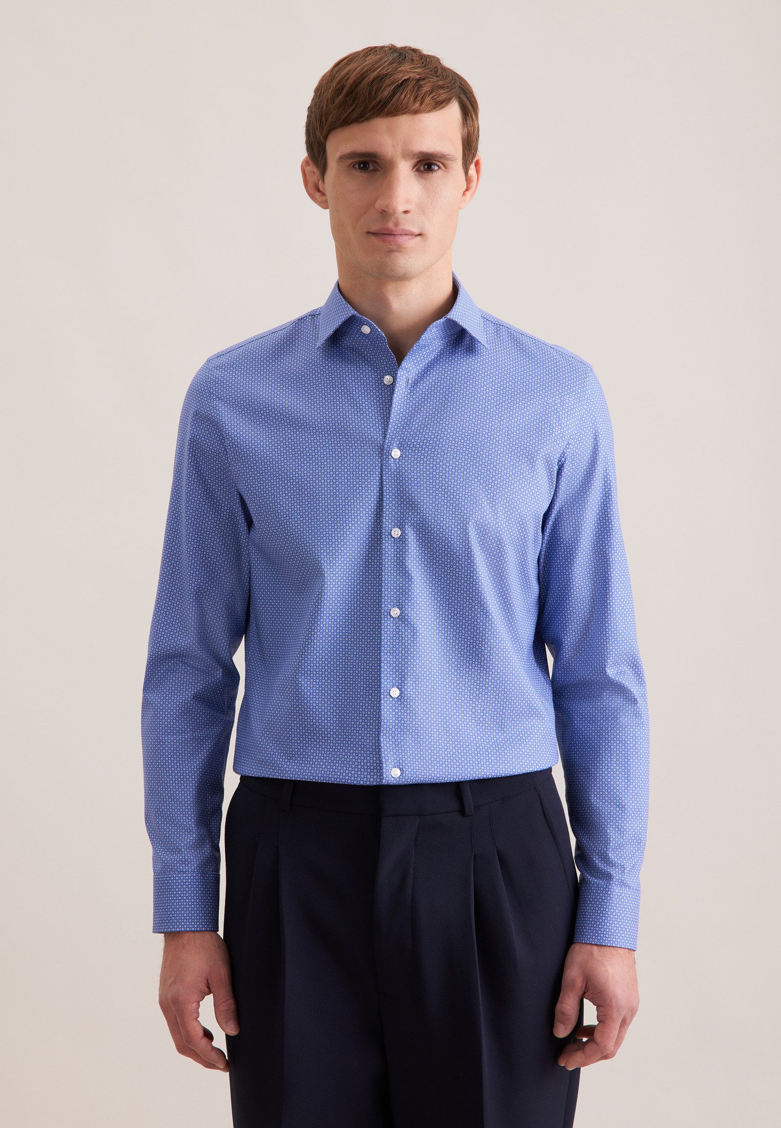 Businesshemd Schwarze Rose
