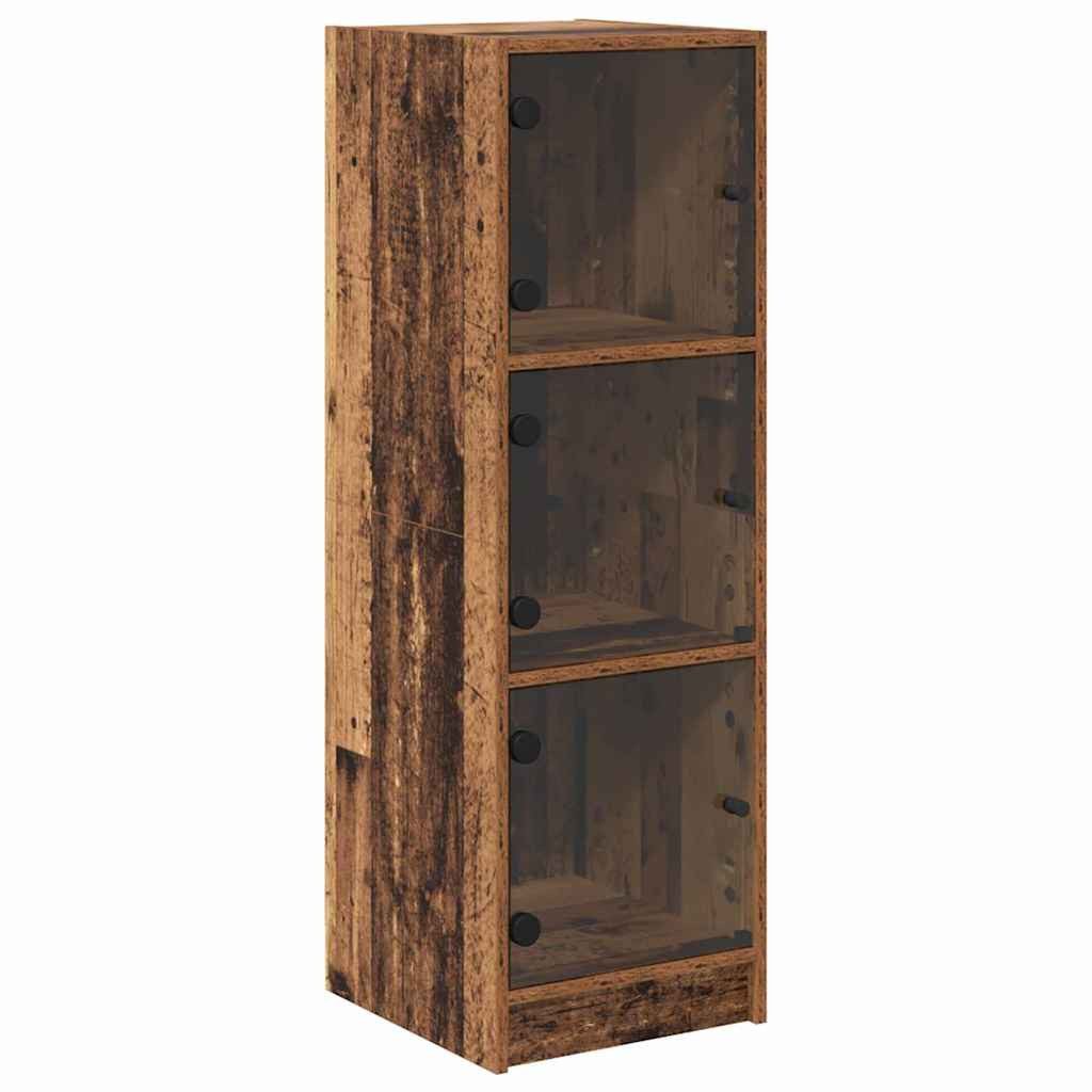 vidaXL Highboard Highboard Altholz 35 x 37 x 109 cm Holzwerkstoff (1 St)