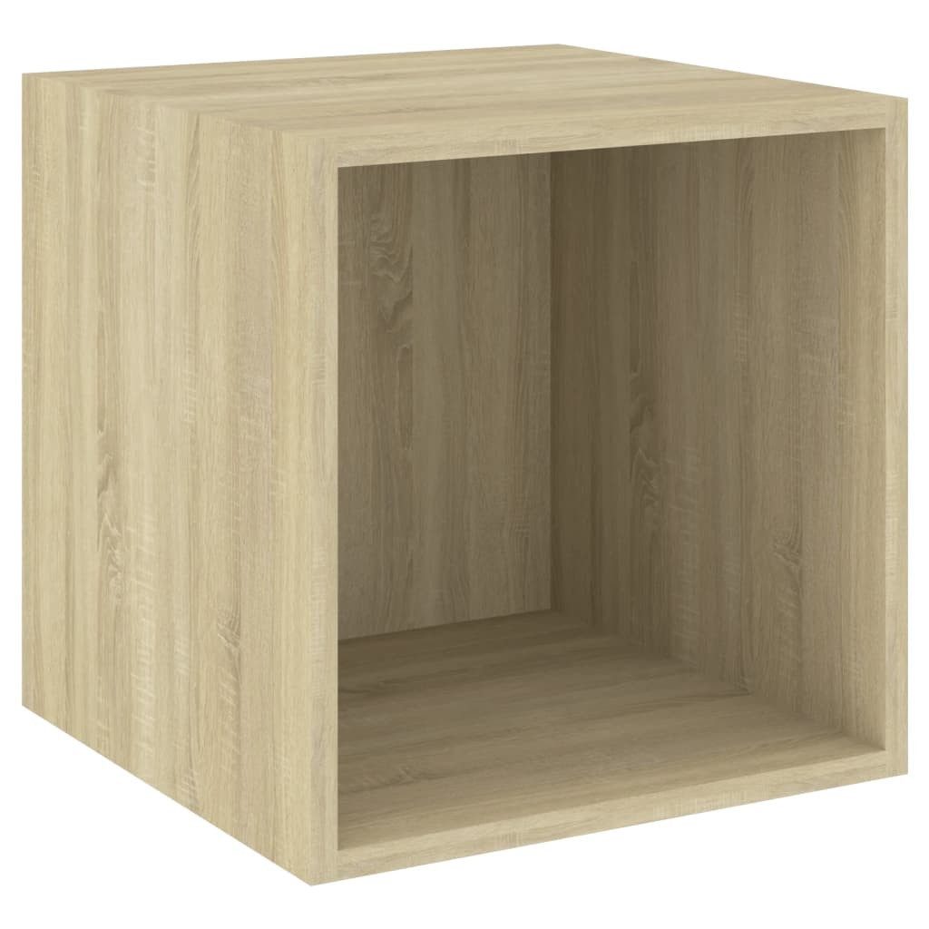 vidaXL Regal Wandschrank Sonoma-Eiche 37x37x37 cm günstig online kaufen