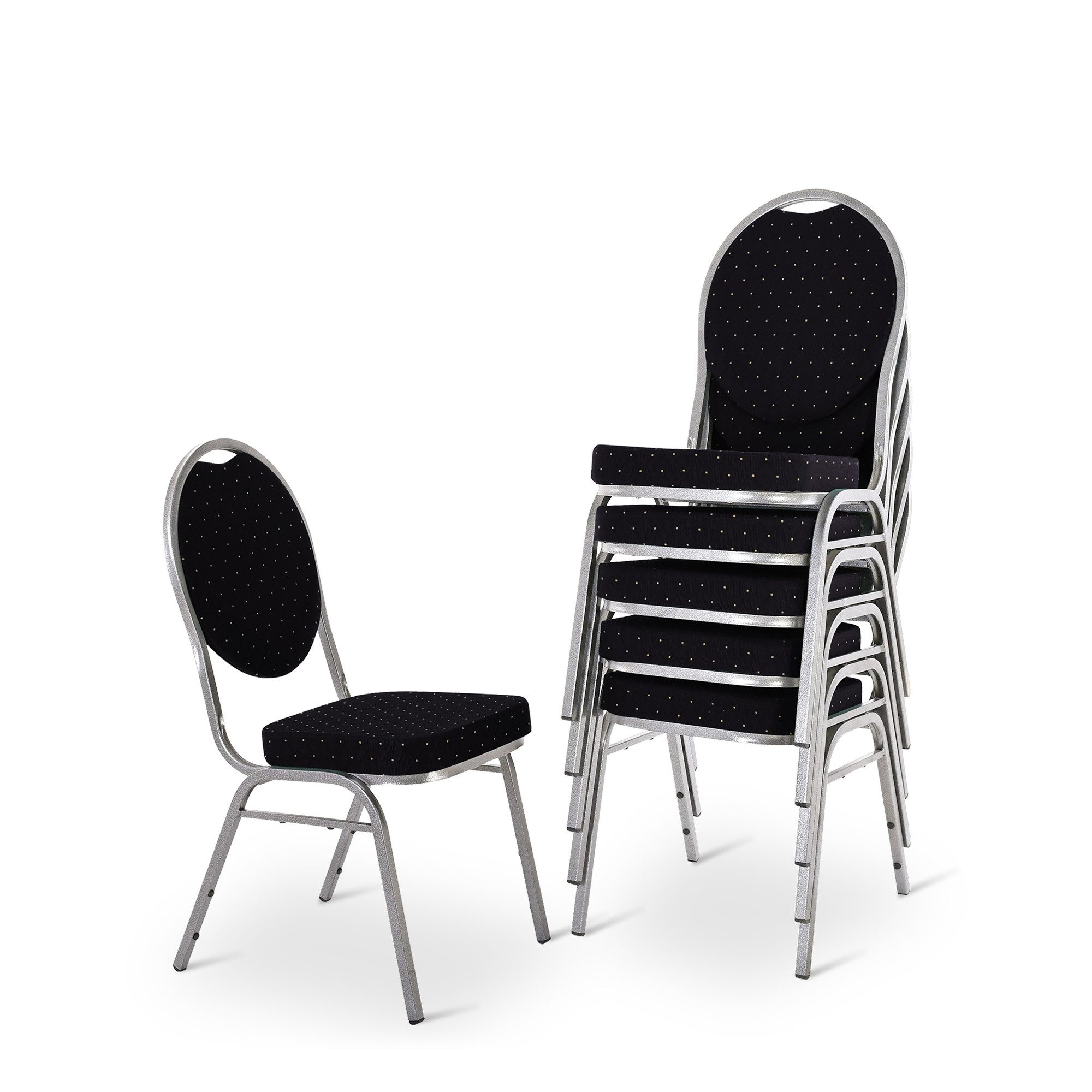 Raburg Stapelstuhl Bankettstuhl, stapelbar, für Konferenz, Seminar & Wartez günstig online kaufen