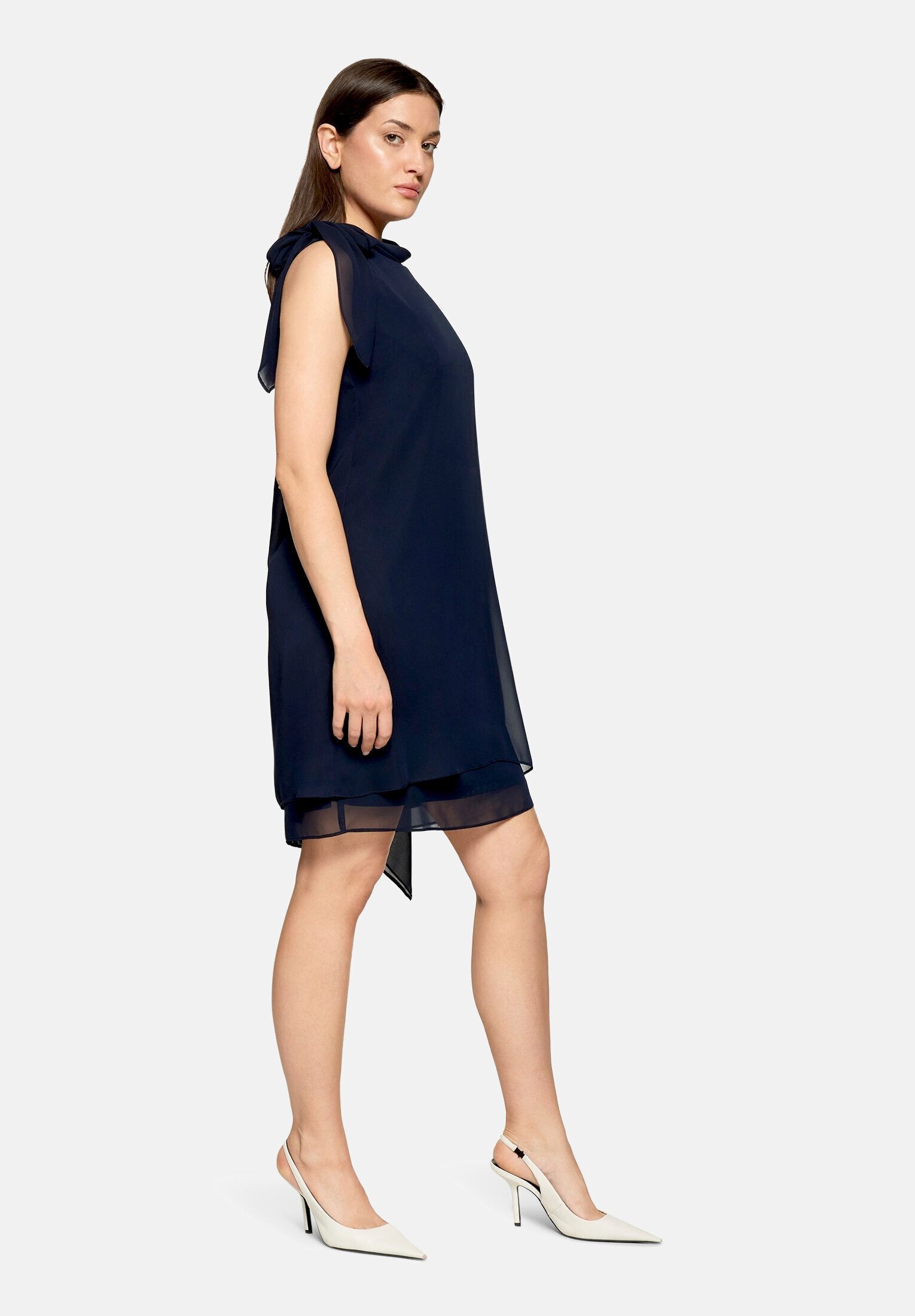 Vera Mont Cocktailkleid Damen ohne Arm Schluppe