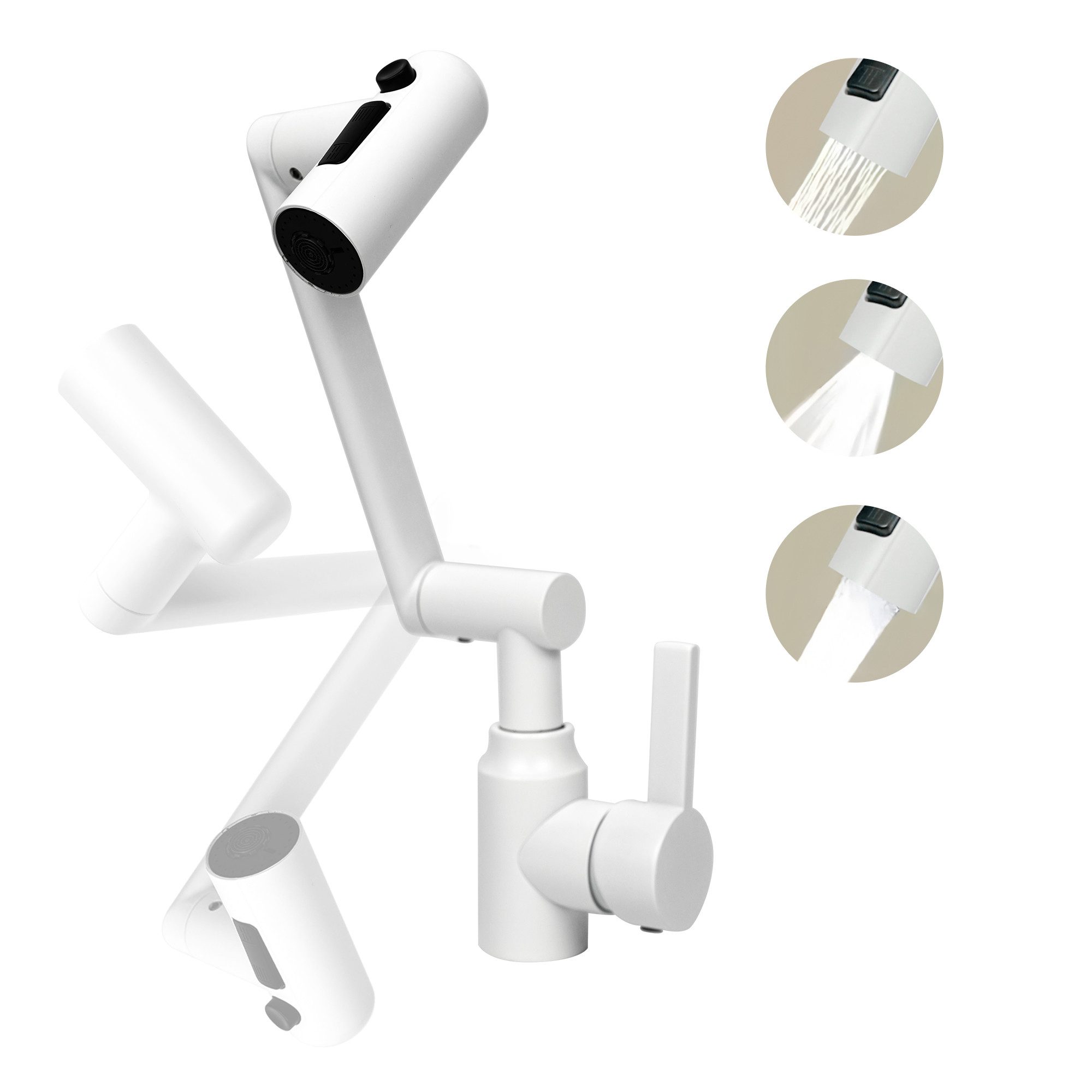 SEHAUSEU Waschtischarmatur Wasserhahn Bad Küche Waschbeckenarmatur Badarmat günstig online kaufen