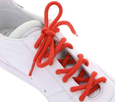 Tubelaces Schnürsenkel TubeLaces Schuhe Schnürsenkel zeitlose Schnürbänder Schuhbänder Love Rot