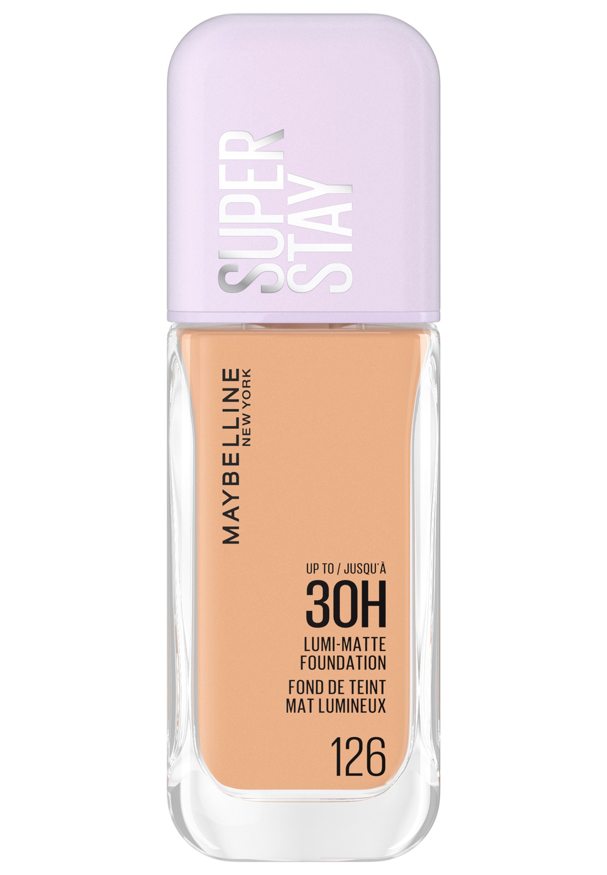 MAYBELLINE NEW YORK Foundation SUPER STAY LUMI MATTE FOUNDATION, mittlere bis hohe Deckkraft, ultra-frisches mattes Finish