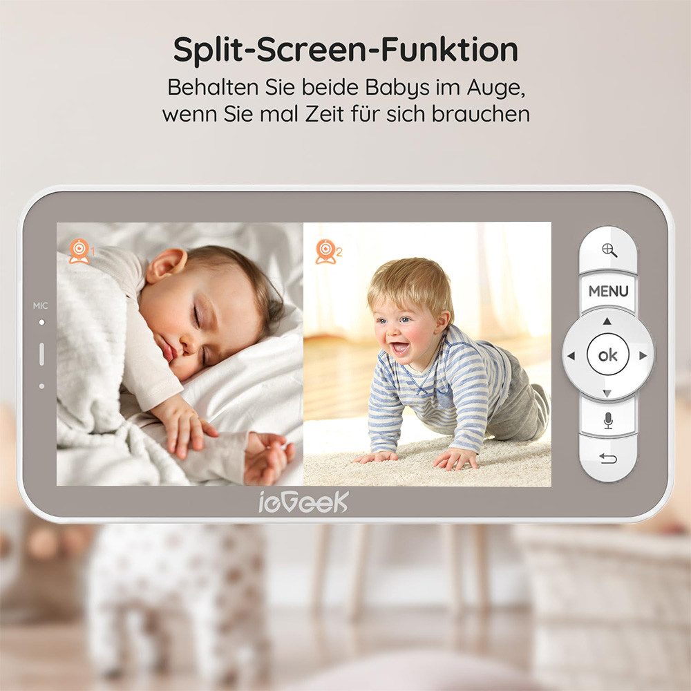 TWUFY 2-Kamera Babyphone - Bild 5