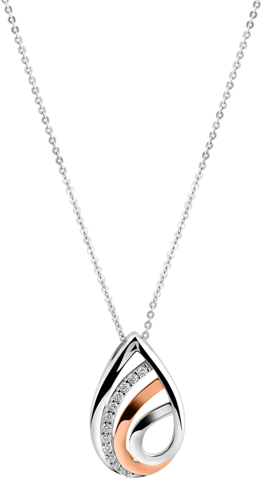 Kette mit Anhänger Schmuck Geschenk Silber 925 Halsschmuck Halskette Ankerkette
