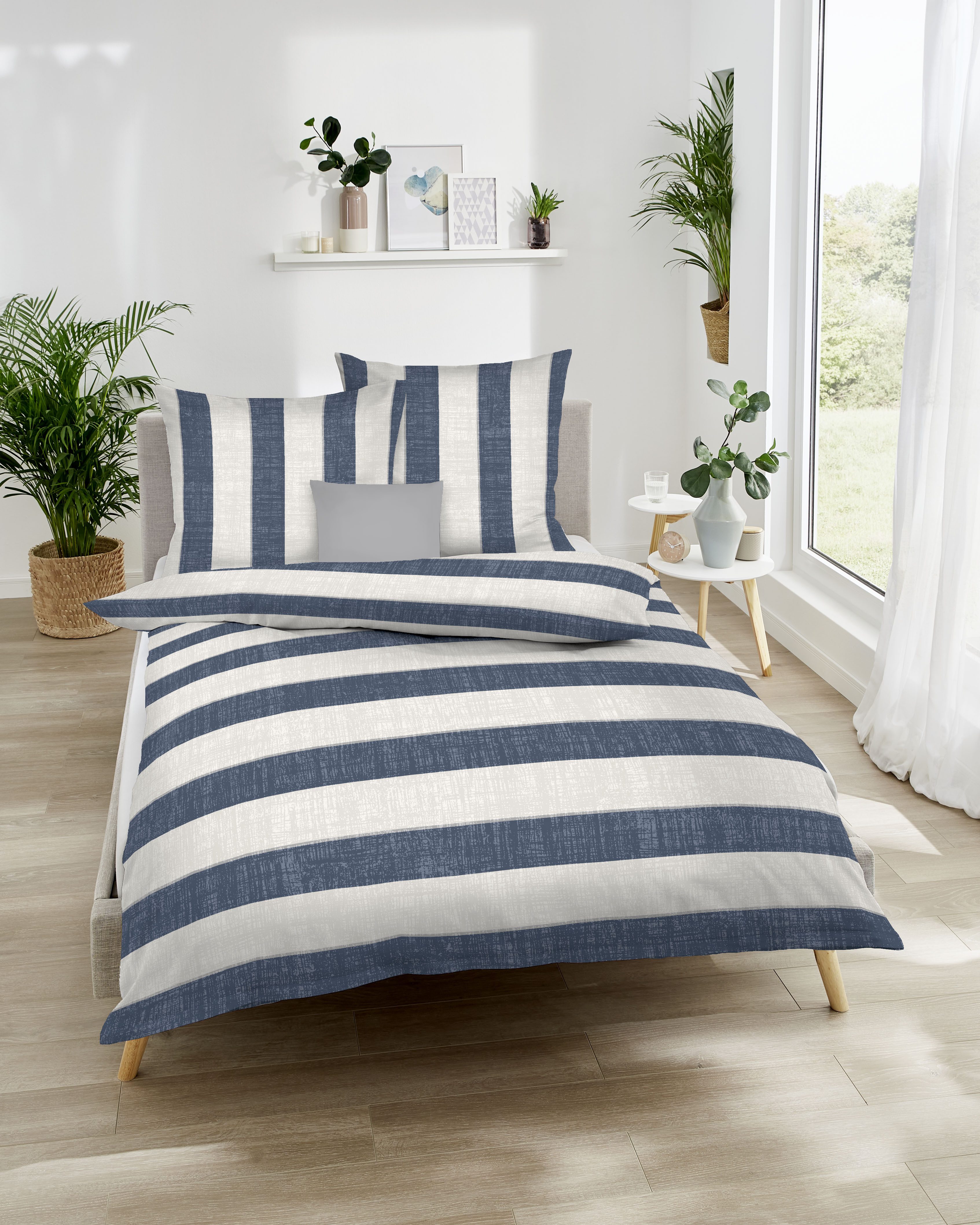 Kaeppel Bettwäsche College, Mako-Satin, 2 teilig, günstig online kaufen