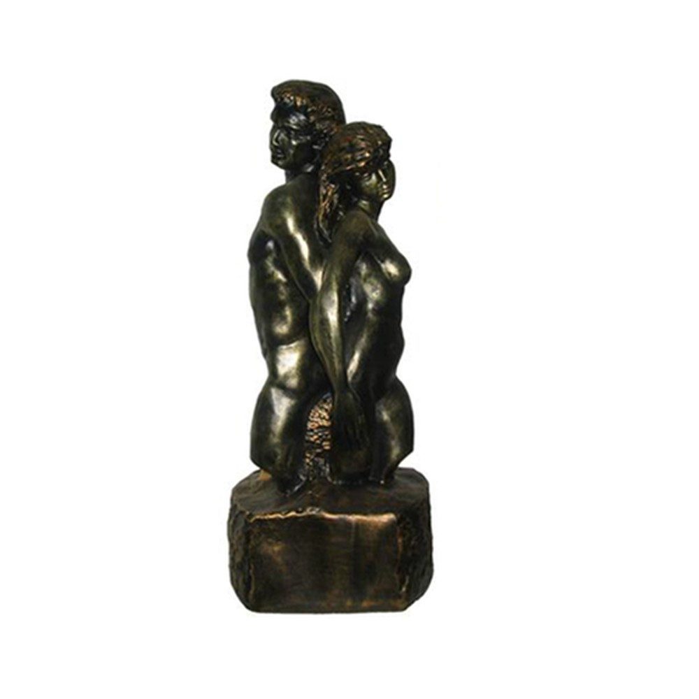 JVmoebel Dekofigur Handgefertigte Figur aus Keramik für den Innenbereich, Made in Europa