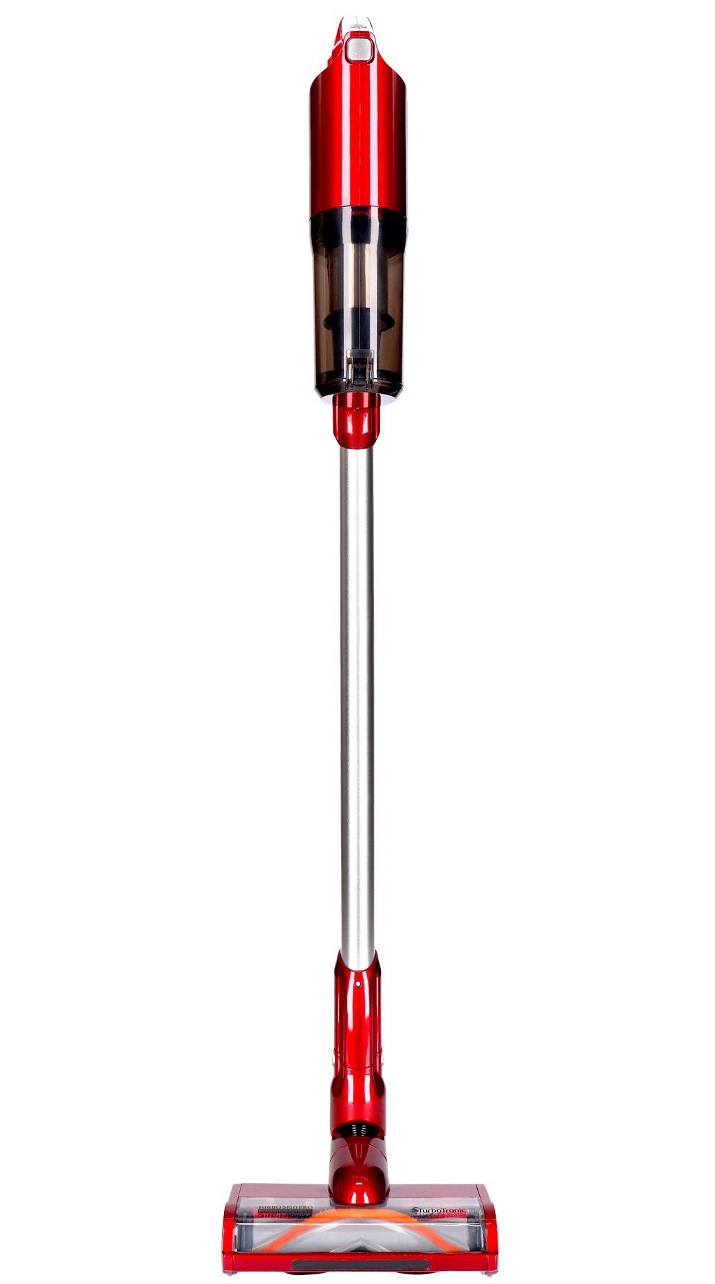 TurboTronic by Z-Line Akku-Hand-und Stielstaubsauger Akku-Staubsauger kabellos 2in1 Wandhalterung LED-Licht, beutellos