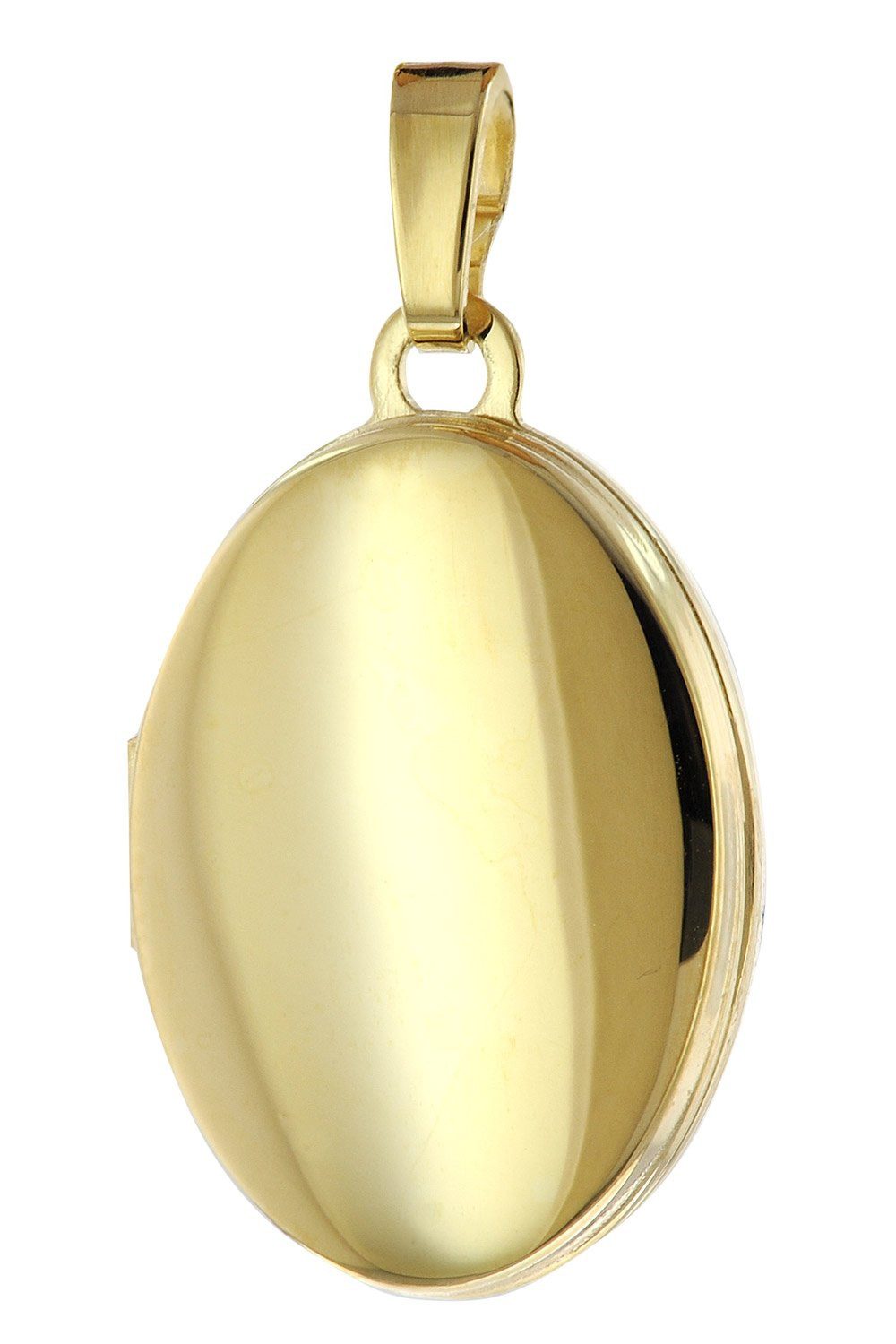 trendor Kette mit Anhänger Medaillon Anhänger Gold 333/8K Mit Vergoldeter S günstig online kaufen