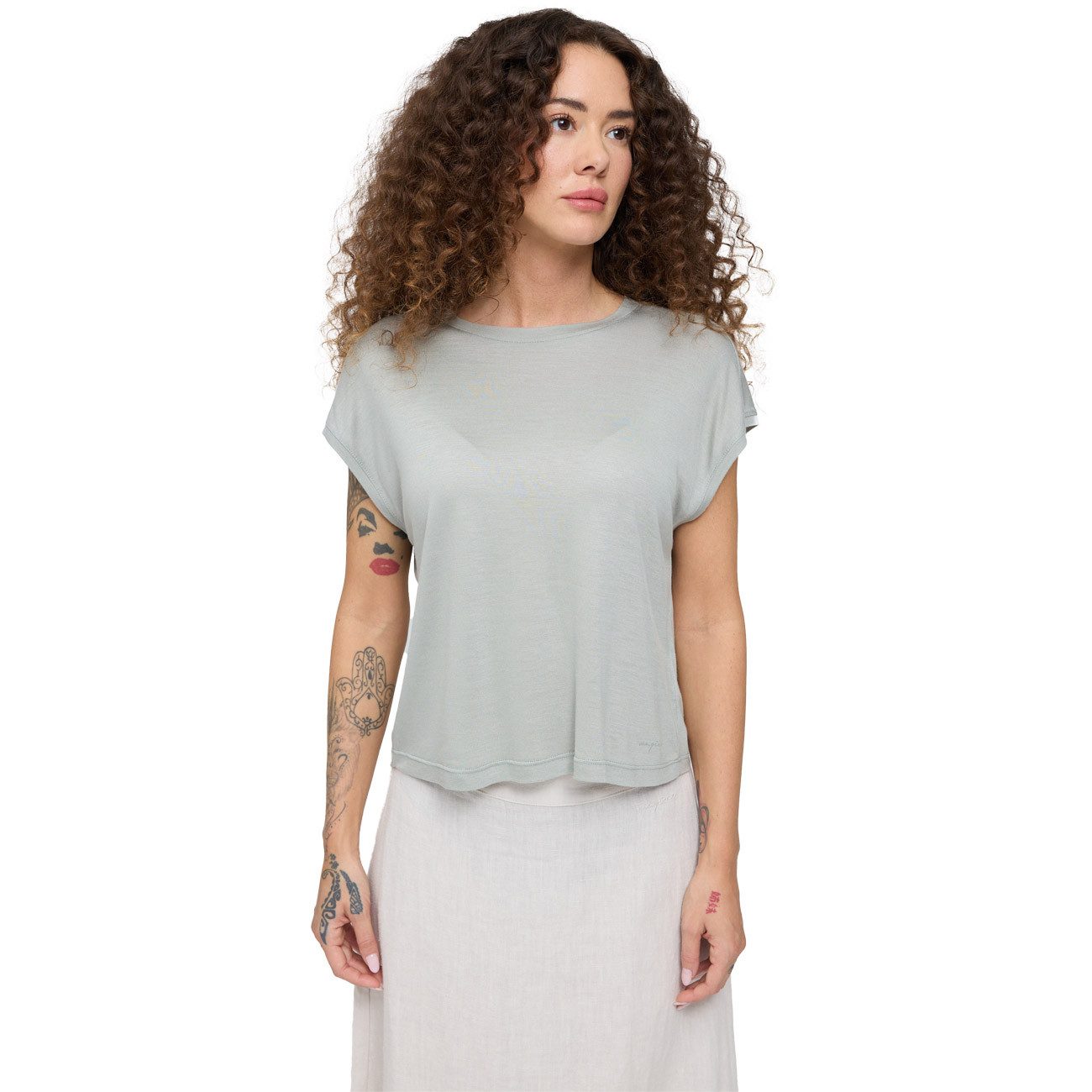 MAZINE T-Shirt Cropped T Loose Fit LENZING? ECOVER Cropped T Loose Fit LENZING? ECOVER