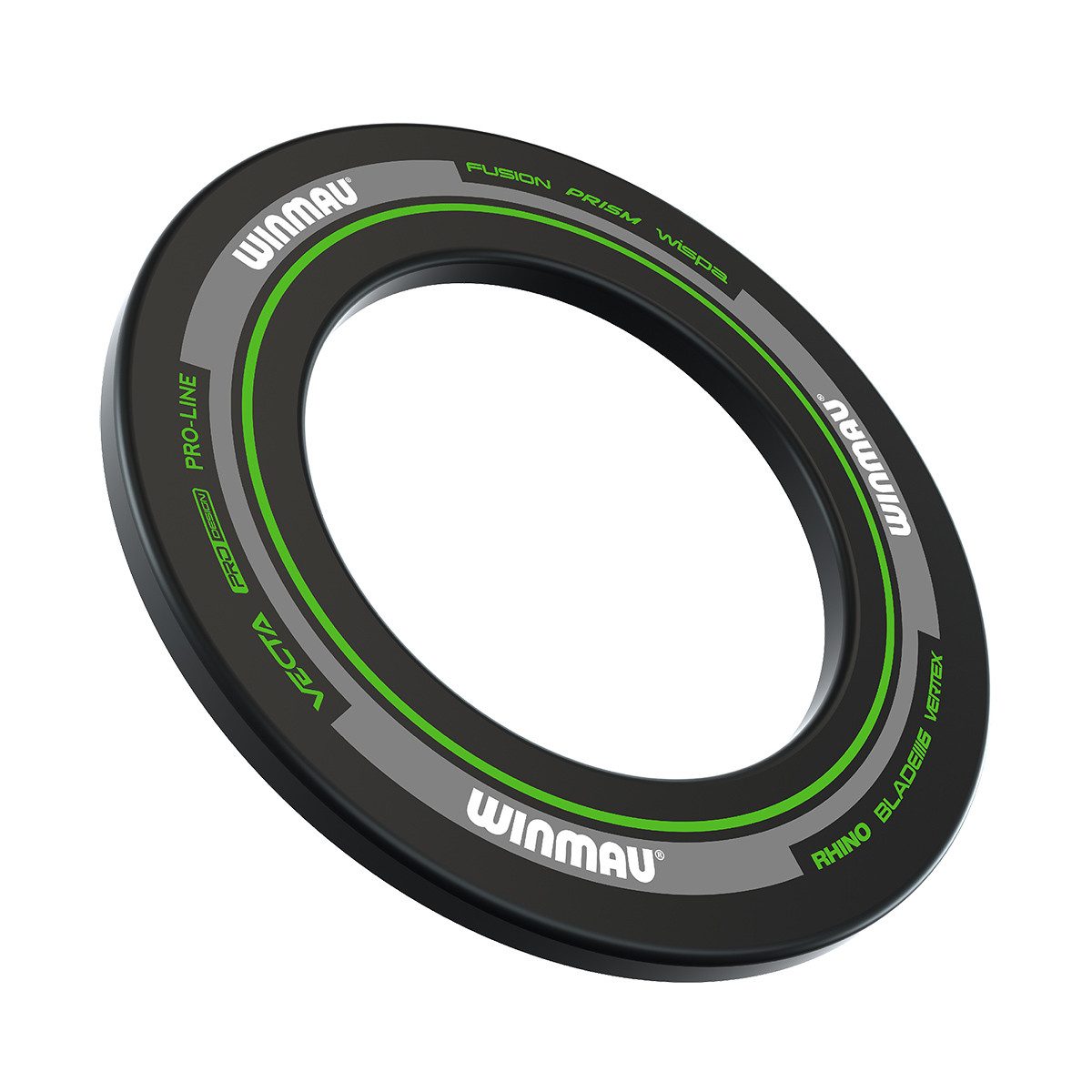 Winmau Dart-Wandschutz Surround Advance black/green 4455, Dartscheibe Dart Scheibe Darts