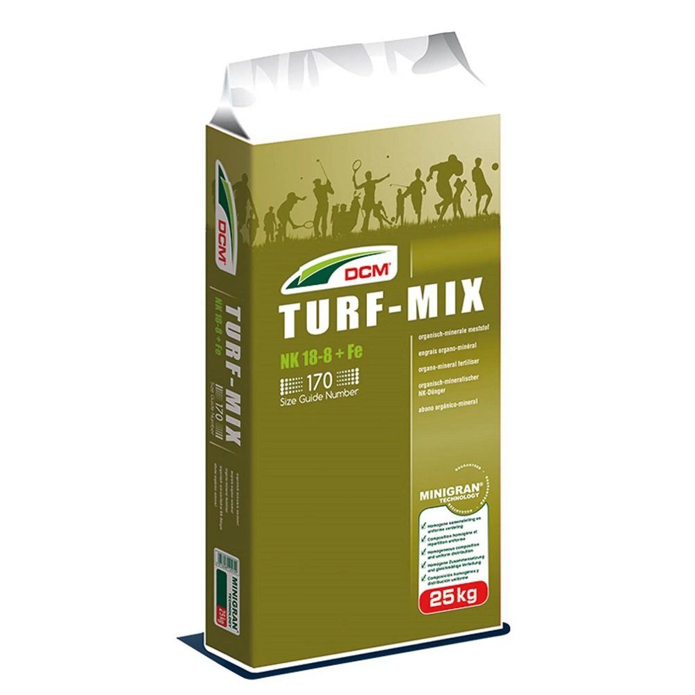 Rasendünger Cuxin DCM Turf-Mix 25 kg Minigran Rasendünger für Sport- und Golfplatz